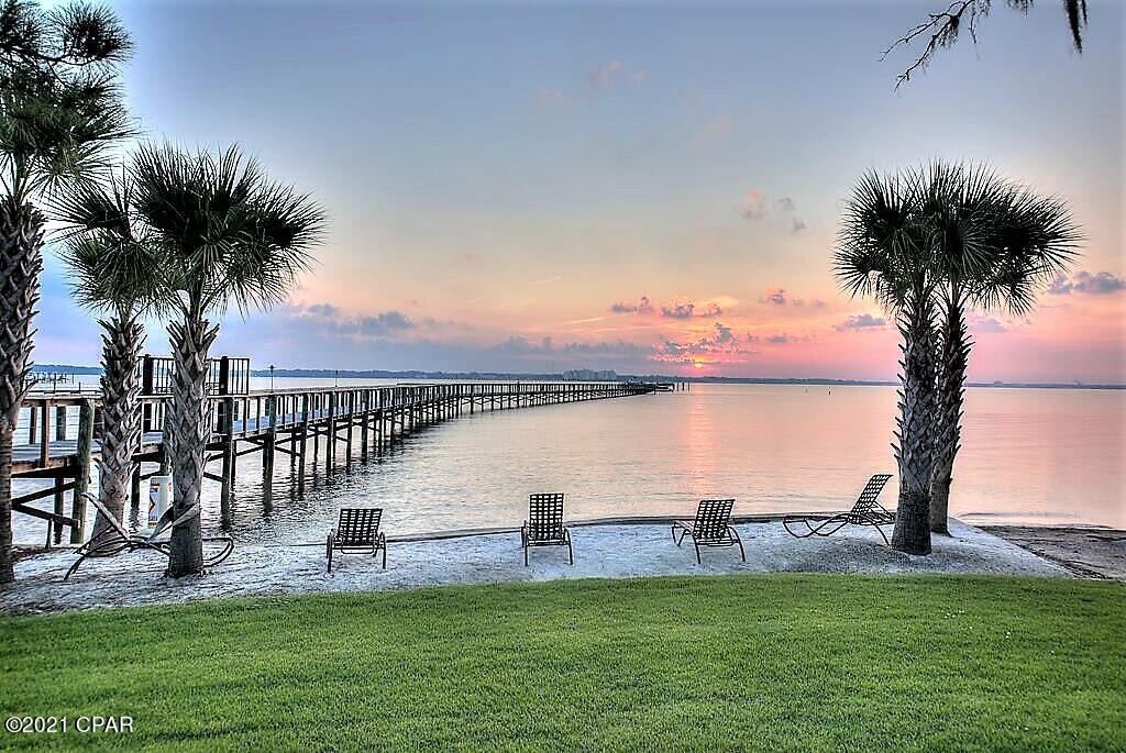 Welcome to the Bay Front community of Waterhaven. This is a 3BR/2Ba condo on the ground floor! Top of the line appliances include a Viking 6-burner gas range, wine fridge, and Subzero fridge.  Community offers pool, dock, theatre and fitness center. Interior photos coming soon. Not available for showing before 5/19/21.