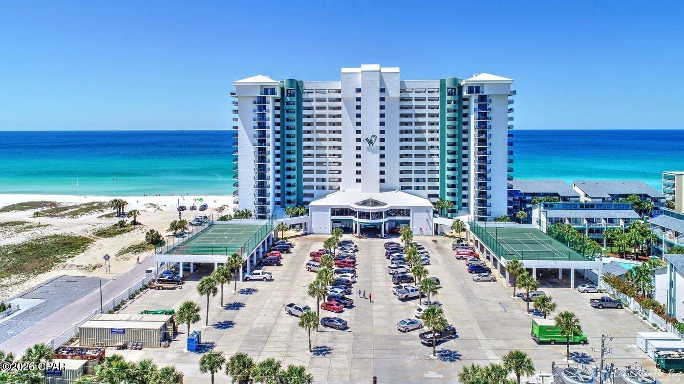 Welcome to Unit 1002 at Watercrest--one of the most sought-after addresses on the Emerald Coast. Spanning 1,404 square feet this end unit offers a panoramic views of the ocean and stays cool in the afternoon when the sun begins to set. The unit has been completely renovated and tastefully decorated! The large balcony is perfect for entertaining guests! Watercrest is widely regarded as one of the premier Gulf-front communities on Panama City Beach, and inventory in this building--especially in this stack and layout--is extremely limited. The estimated rental income for this unit is right at $70,000 annually! Whether you're seeking a luxury personal escape, a high-demand rental investment, or both, this property delivers location, layout, views, and upside in one compelling package. Opportunities like this don't wait--and neither should you! Secure your place on the beach and turn this exceptional value into your own one-of-a-kind coastal masterpiece!