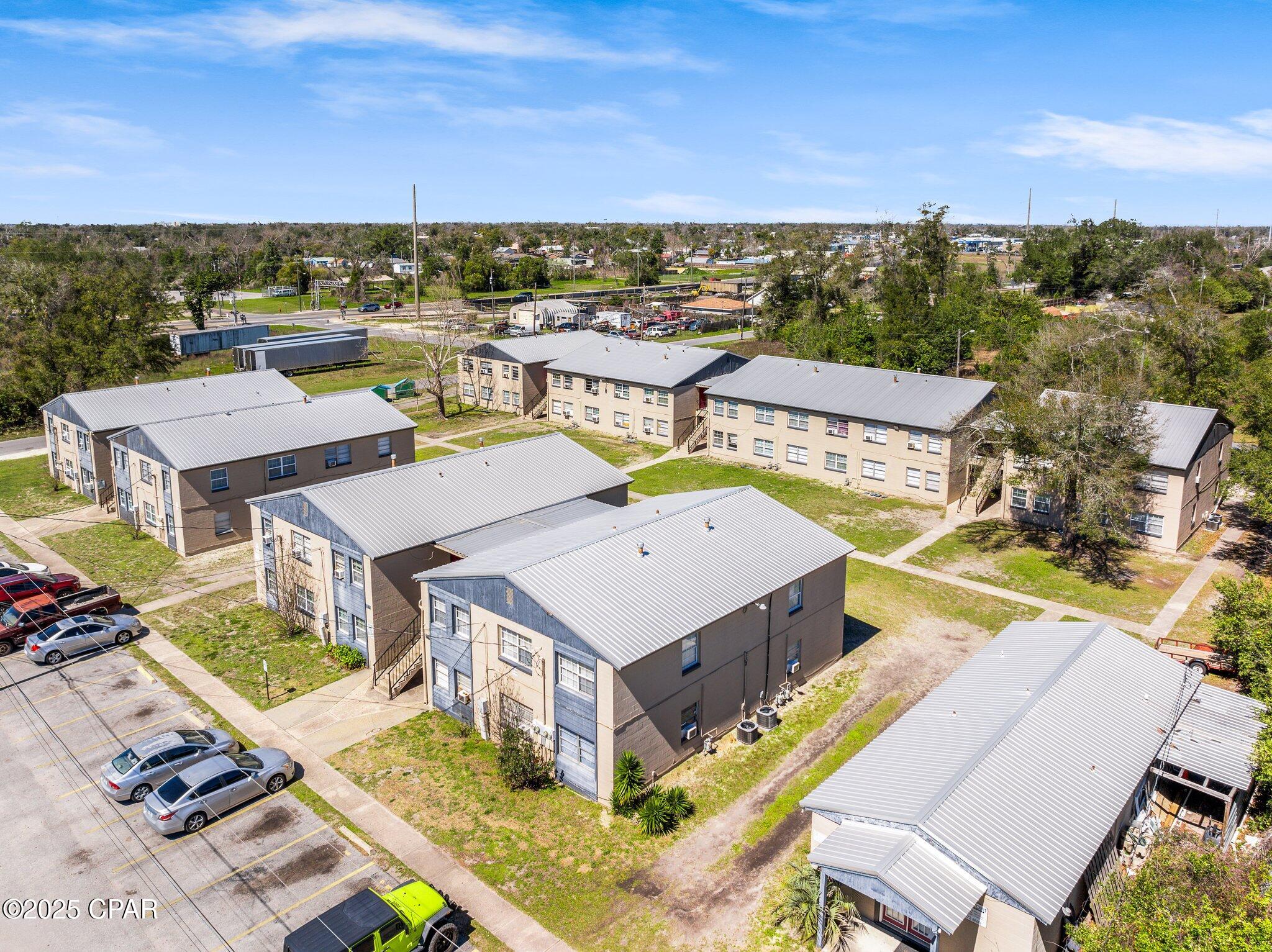 PRICE IMPROVEMENT - NOW OFFERED AT $6.2 MILLION. This stabilized 50-unit garden-style apartment community presents an exceptional opportunity to acquire a well-maintained, income-producing asset with significant recent capital improvements and long-term upside. The property features a highly desirable unit mix of 8 one-bedroom, 20 two-bedroom, 12 three-bedroom, and 10 four-bedroom apartments, with 42 units renovated since 2020, showcasing updated flooring, fresh paint, windows, and modern fixtures.

Ownership has invested heavily in the property's infrastructure, including new metal roofs, upgraded electrical panels, and numerous HVAC and water heater replacements, minimizing near-term capital expenditures. Additional revenue is generated through an on-site laundry facility, while a separate office building with storage provides efficient on-site management and operational support.

The community maintains consistently strong occupancy and is further enhanced by an assumable $4.57 million fixed-rate, 3.75% non-recourse loan (subject to lender approval), providing a significant financing advantage in today's interest rate environment.

Ideally located near major employers, schools, shopping, dining, and just minutes from Panama City Beach, the property benefits from strong rental demand in one of Northwest Florida's fastest-growing markets.

Now priced at $6.2 million, this is a compelling opportunity for investors seeking immediate cash flow, operational stability, favorable financing, and future growth potential.