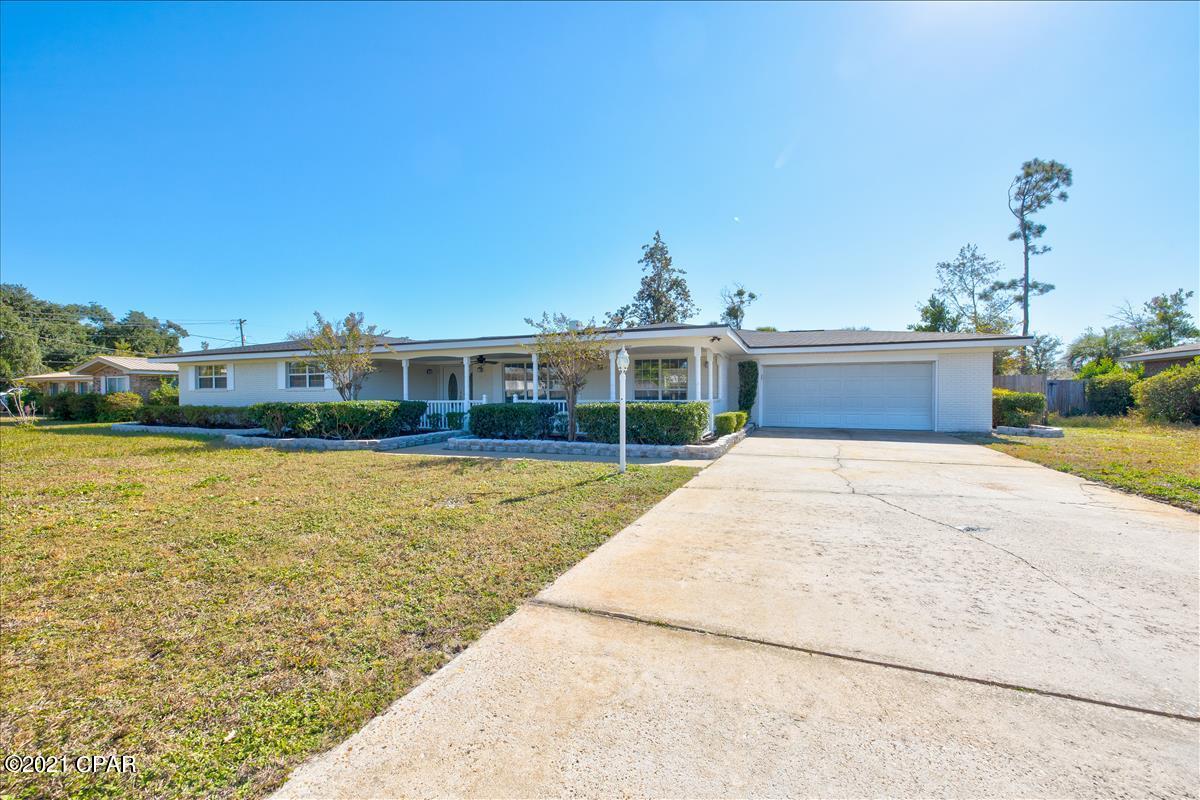 This beautiful 4BR/3BA (+office) brick home has an abundance of space and sits on close to half of an acre in Kings Point. When you drive up to this charming home the first thing you will notice is the huge covered front patio perfect for rocking chairs. Upon entering the home you will be greeted with a nice size foyer and glass French doors leading to the office. When you get to the end of the foyer you will enter into a sitting area displaying a wood burning fireplace. The sitting area is open to the oversized living room and kitchen. The living room is bright and well lit with lots of windows for natural lighting. The kitchen features an impressive island, an oversized breakfast bar, granite countertops, and stainless steel appliance including.. a range, refrigerator, hood vent and microwave. Next to the kitchen you will find a formal dining room that features beautiful built-in cabinets for extra storage. The dining room connects to the office through a glass door. To your left in the foyer is a hallway leading to the bedrooms and bathrooms. Along the hallway you will find storage and two updated full sized spare bathrooms. The spare bedrooms are all well lit and decent size. At the end of the hall is the master bedroom suite. In the master bedroom you will find a large walk-in closet, the master bathroom, and double glass doors that lead to the backyard. The master bathroom has a huge walk-in shower featuring TWO shower heads. The bathroom also has a double sink vanity with granite countertop and an extra closet. All sizes, ages are approximate, please measure and/or verify if important.