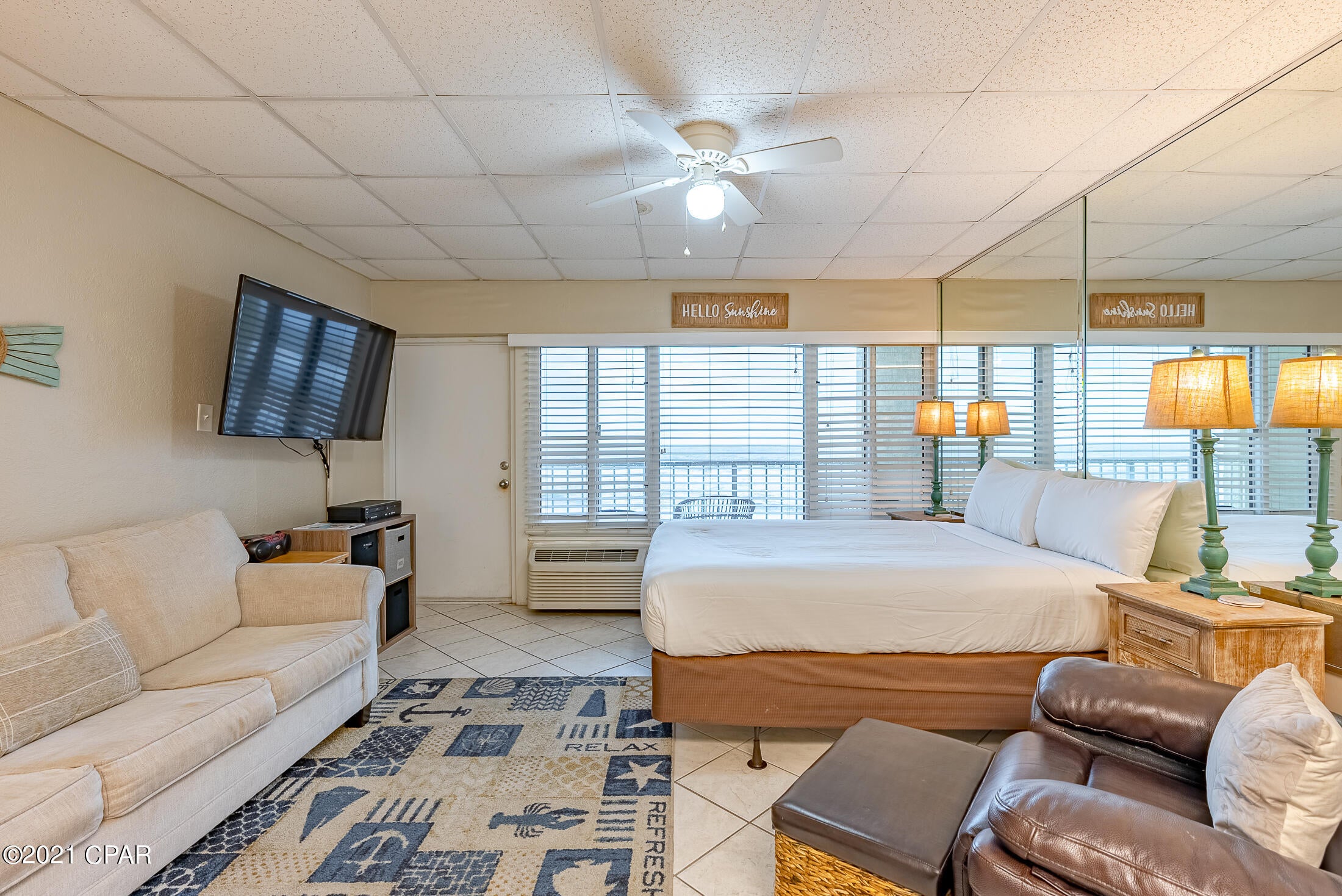 Great location and great price for right on the Gulf of Mexico with Gulf views directly from your balcony.  

HOA fees include electric.

Short walk to the City Pier or Pier Park Mall.

Rents out consistently and enjoy yourself when you want to at some of the World's most beautiful beaches.