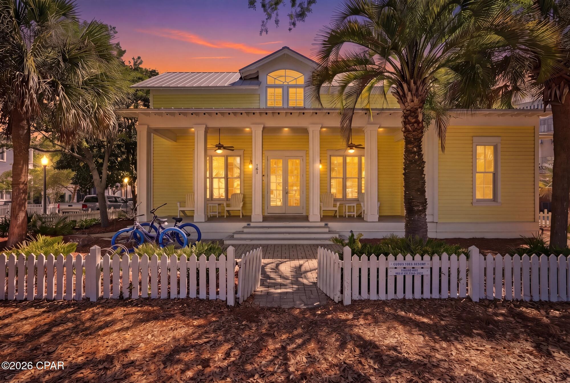 Final Call for OFFERS!  All offers are due Wednesday July 15th, 2026 at 5:00 pm Eastern.  Your Florida beach-town daydreams are realized in this quintessential residence now available in Seaside. This home boasts shaded porches, an ocean breeze, swaying palm trees, a yard swing and a sweet picket fence. Positioned on a corner lot, this location provides easy walkability to gathering areas, food trucks and public beach access.  For accommodations, you'll find three bedrooms, two of which are on the main floor and an additional third bedroom upstairs.  There's even a bonus bunk room tucked into the 2nd floor! A bathroom for each bedroom is found on the main level, as is a guest half-bath.  A spacious full bathroom on the 2nd floor provides convenience.  Relax after a day on the sand in the cozy living room that connects with the kitchen.  There are also a convenient laundry closet, outdoor shower and grilling space to complete this residence. What else is needed?  Pack your flip-flops and start enjoying the Florida lifestyle, today!  Property sold ''As-is''. Buyer and/or buyer's agent responsible for verifying all pertinent information deemed relevant by the prospective buyer, including but not limited to square footage, acreage, utilities, taxes, zoning, permitting, condition, school zones, HOAs, etc. Unauthorized photography or video recording of this property is strictly prohibited. This property is owned and controlled by the United States of America, and any recording without prior written authorization from the appropriate federal authority is not permitted. Violation of this policy may result in removal from the premises and potential legal consequences under applicable federal laws and regulations.