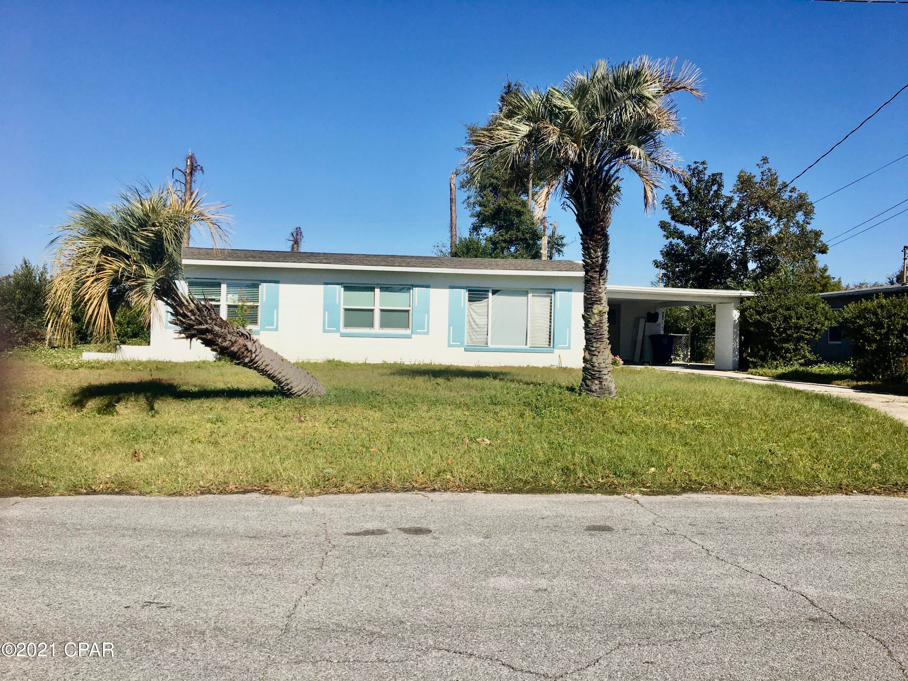 Brick home that is centrally located in Panama City in a nice neighborhood close to shopping, schools, restaurants  within a 5 minute drive to the bay or 15 minutes to the beach.  Move in ready! 3 bedrooms, 1.5 baths with 2 family rooms with plenty of storage.  Oh, and the back yard is large enough for  entertaining and plant your own garden.  All measurements are approximate and should be verified if important.