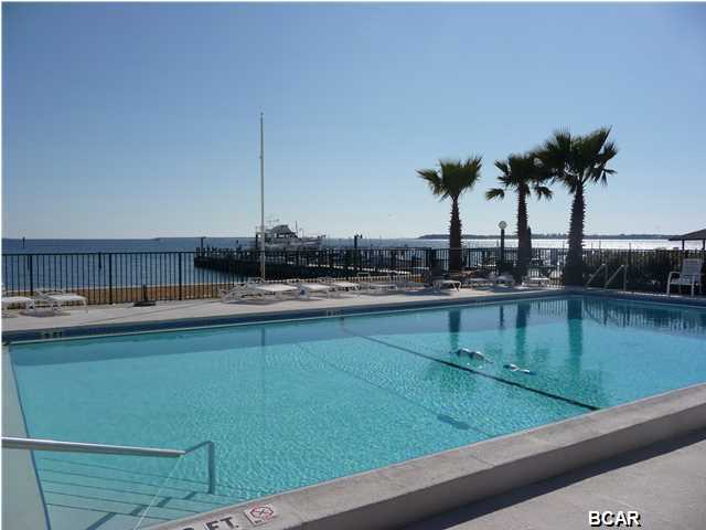 For Rent. The complex is within easy walking distance to restaurants such as the Captains Table, Uncle Ernies, Hunts Oyster Bar and the newly opened Shrimp Boat. Come see this neat complex that sits alongside St. Andrews Bay and features 2 pools, a private beach, and 7 beautifully landscaped acres. Whether it is July or December, this complex is quiet and offers the best of Bay living with easy access to the Gulf of Mexico. The complex features a 20 slip marina and it is still possible to buy or rent a slip and become part of the boating crowd. Unit is unfurnished. Unit has washer/dryer. Basic Cable, water, sewer, garbage included in rent. ** Pet under 24 lbs considered with non-refundable $250.00 pet fee.**
