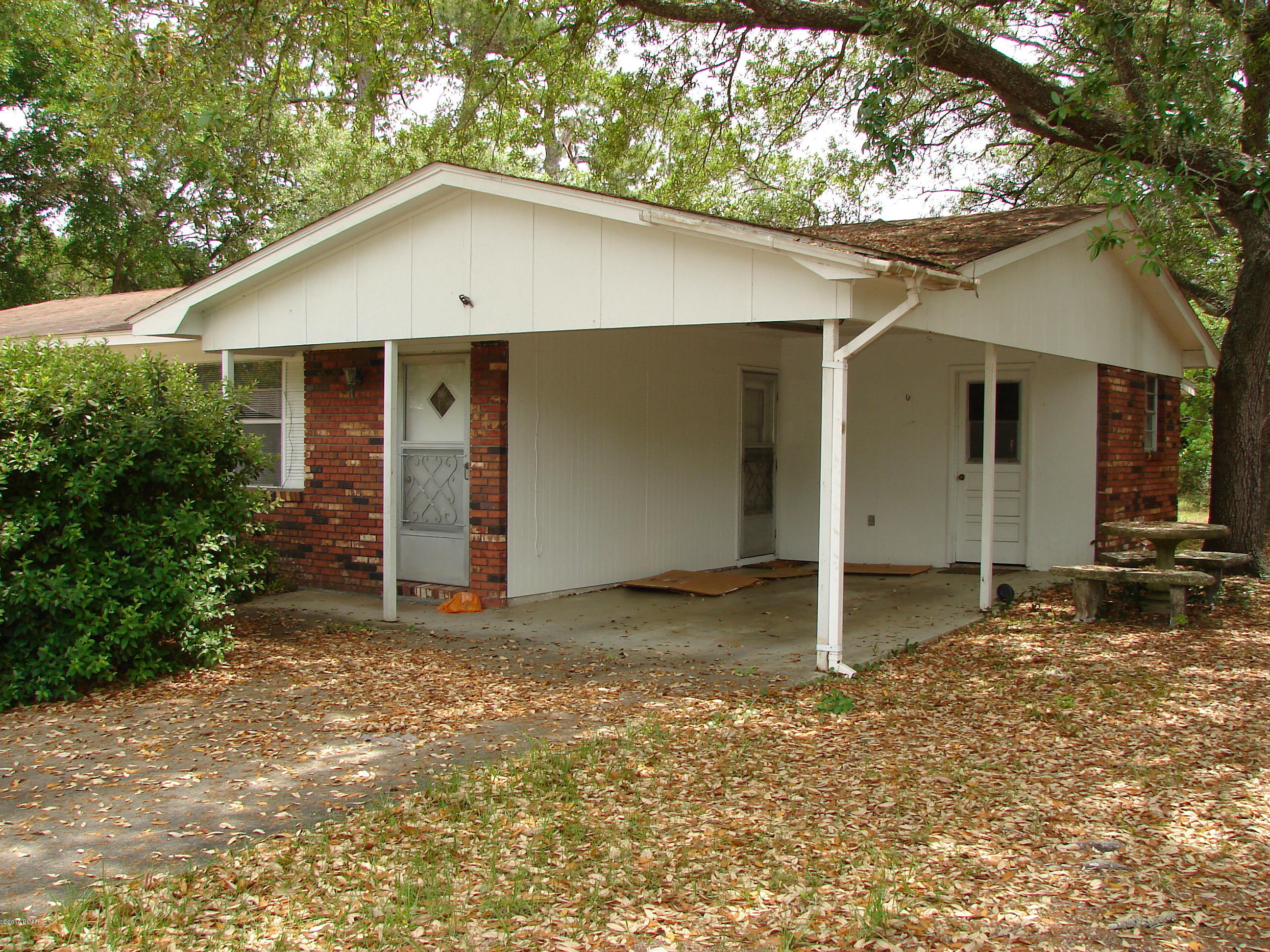 Well maintained home located close to Tyndall AFB. This home has an enclosed ''Florida room'' which can be used as a bonus room, carport, outside laundry room, large fenced yard.