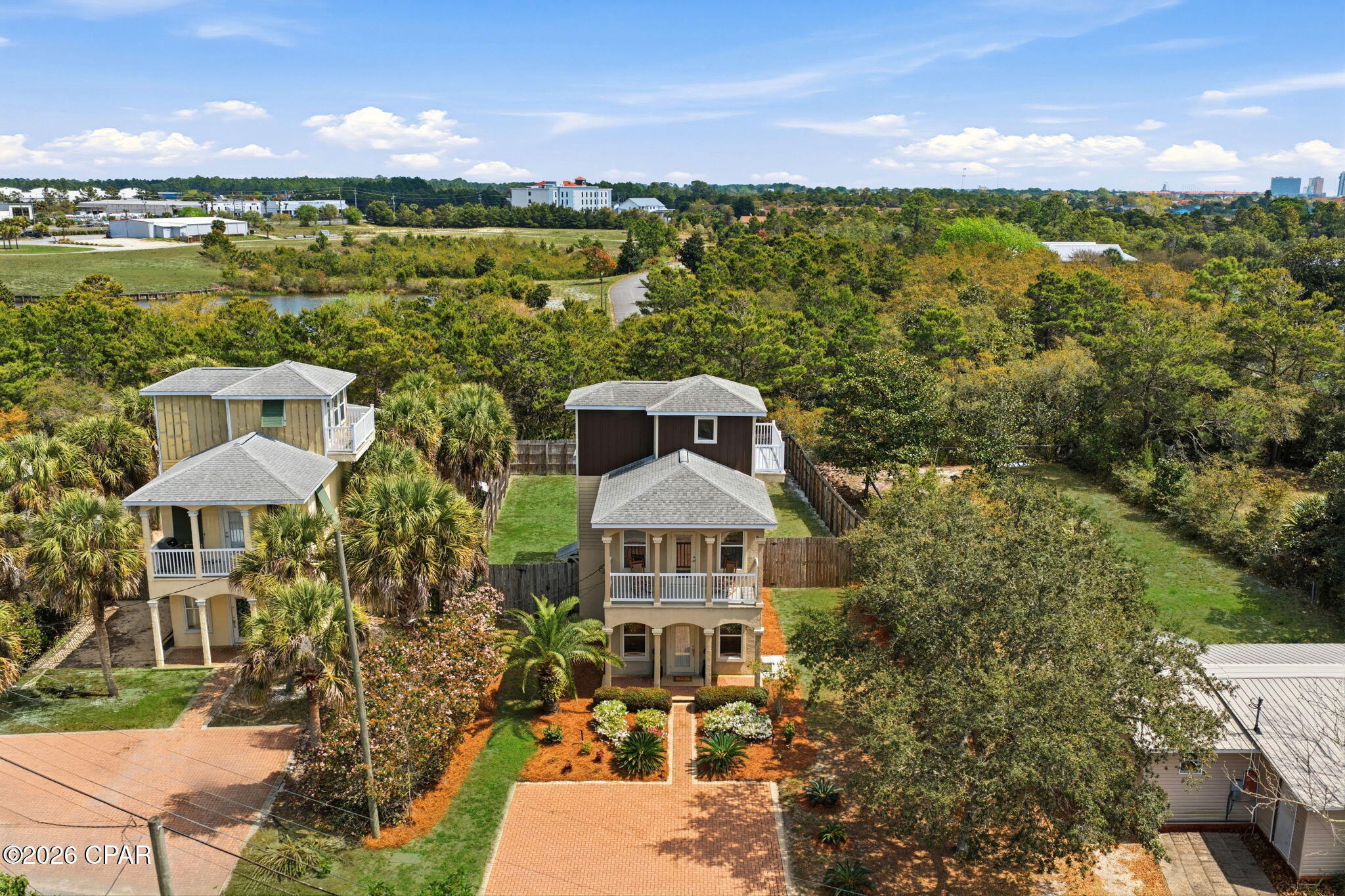 Just under two blocks from the beach, with public beach access less than 1,500 feet from your front door, this beautifully maintained 3-bedroom, 3.5-bath home offers the perfect blend of coastal living and comfort.

Inside, you'll find raised ceilings, granite countertops, recessed lighting, stainless steel appliances, a full-size laundry room, and tile flooring throughout. The layout is ideal, featuring two ensuite bedrooms, an additional full bath upstairs, and a convenient half bath on the main level for guests.

One of the standout features is the third-floor bonus room with a private viewing deck--perfect for taking in breathtaking Gulf sunsets and coastal breezes.

Outside, the home offers plenty of parking and a spacious backyard ready for you to customize--whether you envision a pool, outdoor entertaining space, or lush landscaping.

Lovingly maintained and never used as a rental by the current owner, this home also features updated HVAC systems (upstairs replaced May 2018 and downstairs May 2020), offering peace of mind for years to come.

Whether you're looking for a primary residence or second home this property delivers location, condition, and coastal charm.