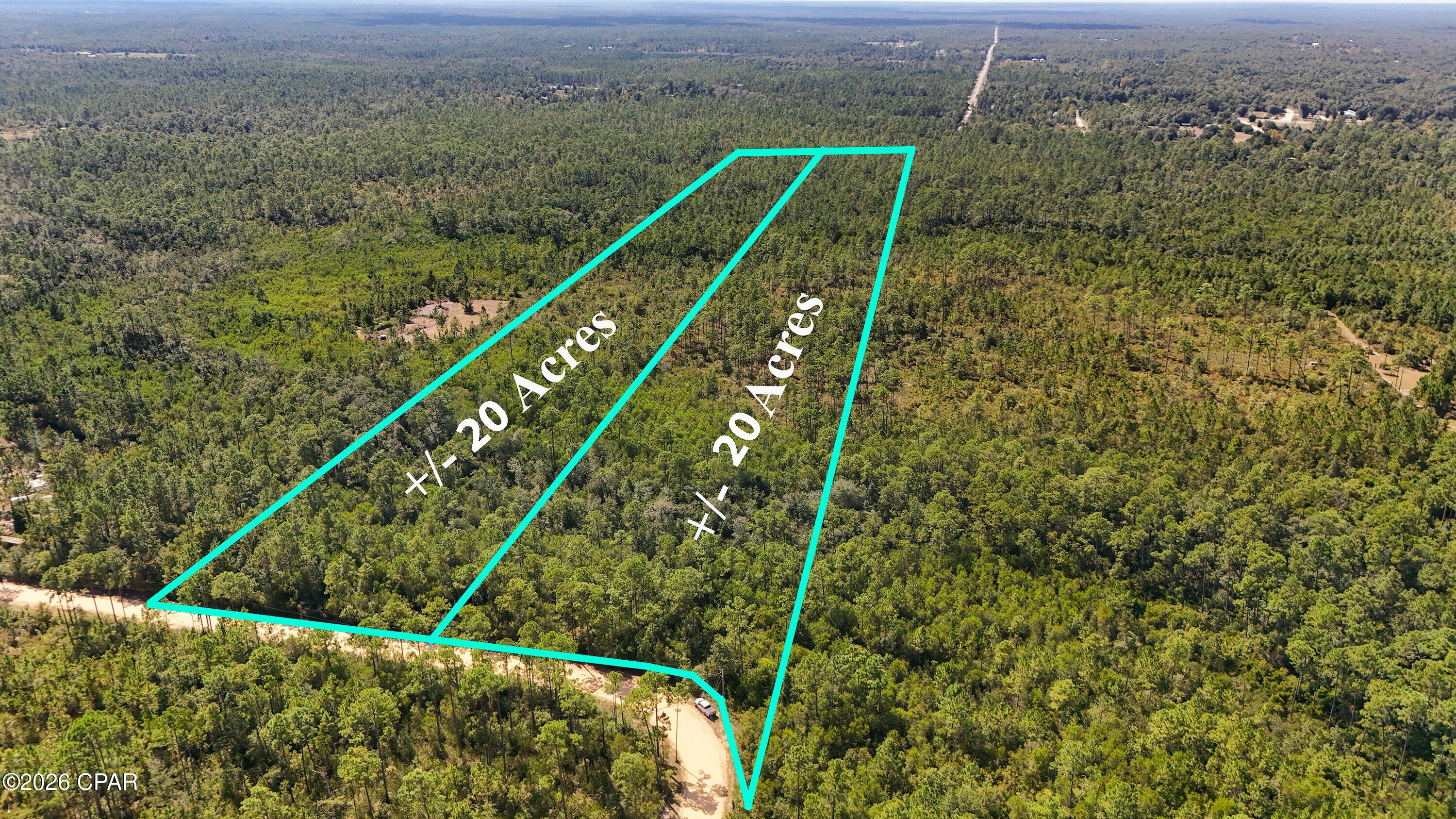20 Acres - Fountain, FL | High & Dry Land Near Hwy 231

Discover 20 acres of recently surveyed land right off Dickerson Road in Fountain, FL! This high and dry property sits just ½ mile from Hwy 231, offering both privacy and easy access. Zoned AG-1 Agriculture, the land allows for residential use at 1 unit per 10 acres, making it an excellent choice for a homestead, small farm, or recreational retreat.

An additional adjoining 20 acres is also available, giving buyers the opportunity to own 40 acres total. Whether you're looking for space to build, grow, or simply enjoy wide-open Florida land, this property delivers.

Highlights:

20 surveyed acres (with option to purchase 40 total)

High & dry land, ideal for building or agriculture

Just ½ mile from Hwy 231 for convenience

AG-1 zoning: 1 unit per 10 acres

Peaceful country setting in Fountain, FL

Bring your vision and make this land yours today!
