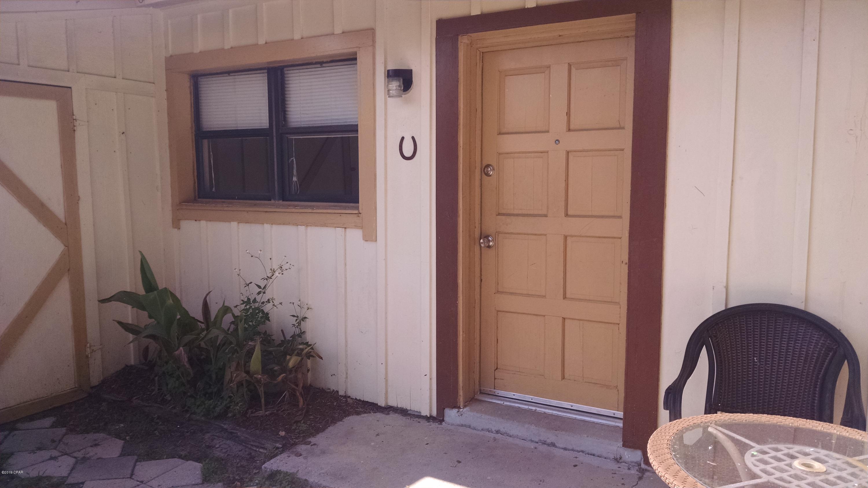 Quaint 2 bedroom, 1 bath unit in duplex. Features include furnishings, new refrigerator, new stove and microwave.  Private laundry  room for each side of duplex with plenty of storage room.