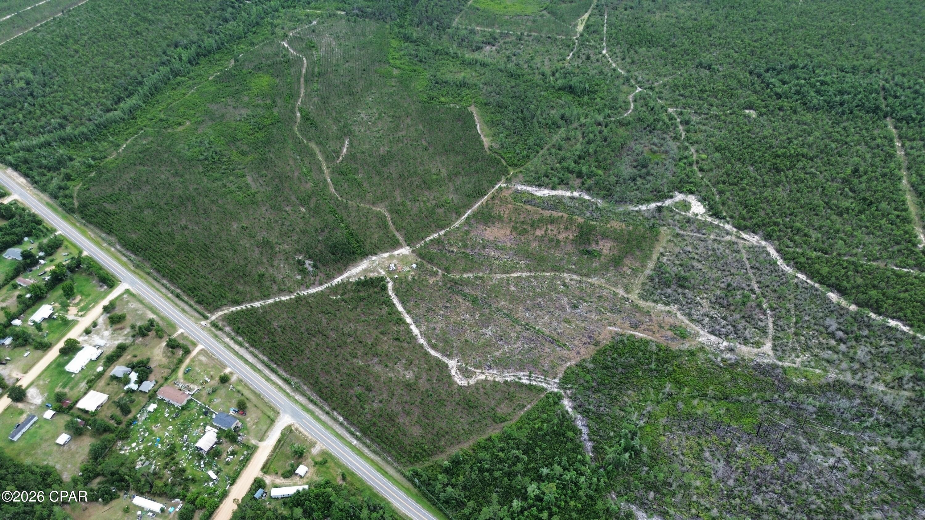 147ac timber tract, proximate to Econfina Creek and developing Panama City North corridor.