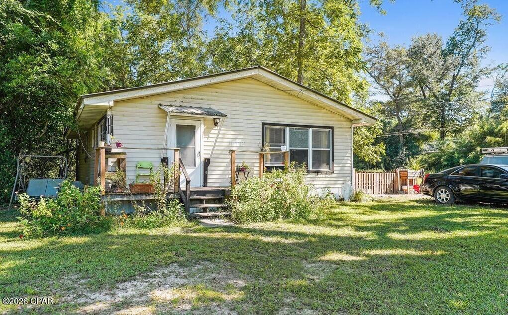 This 3-bedroom, 1-bath home offers great potential for investors, first-time buyers, or anyone looking to add their personal touch. The home features a modest layout with a living area, kitchen, and three bedrooms, providing a solid foundation for your personal touches. Several recent upgrades have already been completed, including a new hot water heater, vapor barrier installed under the crawl space, and additional batten insulation added in the ceiling. Situated on a lot with mature trees and yard space, the property offers plenty of room to enjoy the outdoors. With a little vision and some updates, this home could make a great primary residence, rental property, or investment opportunity.