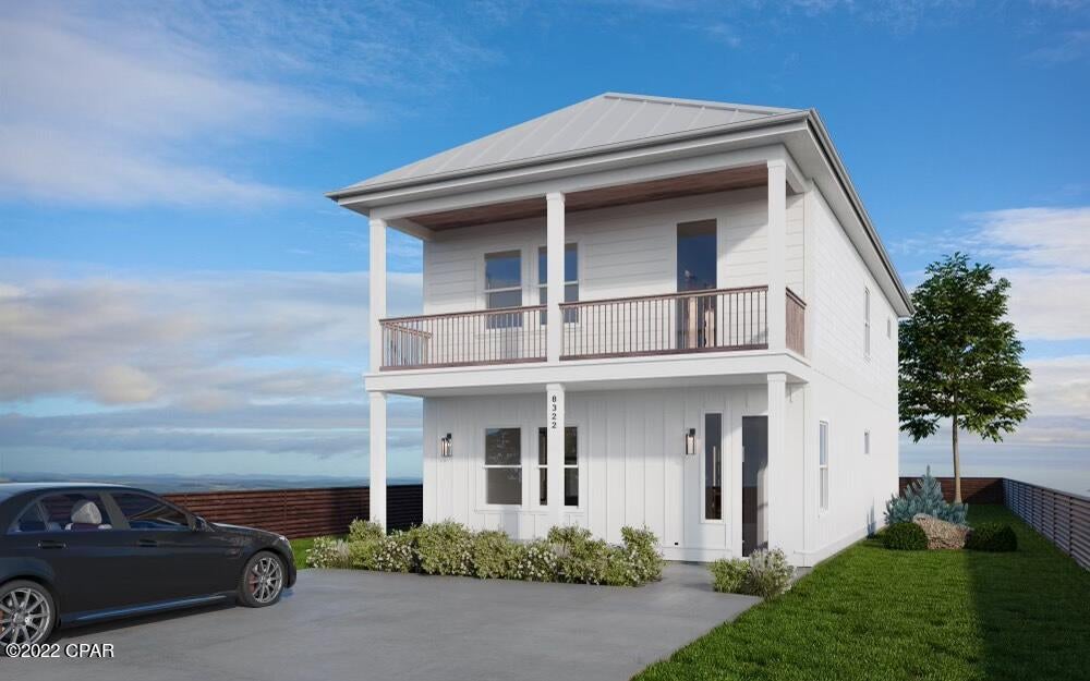 BRAND NEW BEACH HOUSE! 

READY AUGUST 2022!

GULF VIEW FROM 2ND FLOOR BALCONY.

EASY WALK TO THE BEACH. NO HOA FEES. SHORT TERM ALLOWED. 

10ft ceiling on the first floor, 9ft - on the second. 

THE SPACIOUS LAYOUT has endless amounts of sleeping space to accommodate multiple families. Home features a gorgeous kitchen with island bar and stainless steel appliances. One master bedroom with a full bath on the first floor and one more MASTER with a full bath and 2 additional bedrooms upstairs. . 

UPSCALE FINISHES - Modern  30A Style, High quality materials, LVP flooring, tiled showers. Public sewer. Backyard is large enough for future pool. Fantastic opportunity to own one of a few new constructions in the area. GREAT LOCATION- walking distance to the beach! DONT MISS OUT. HIGH $$$ POTENTIAL