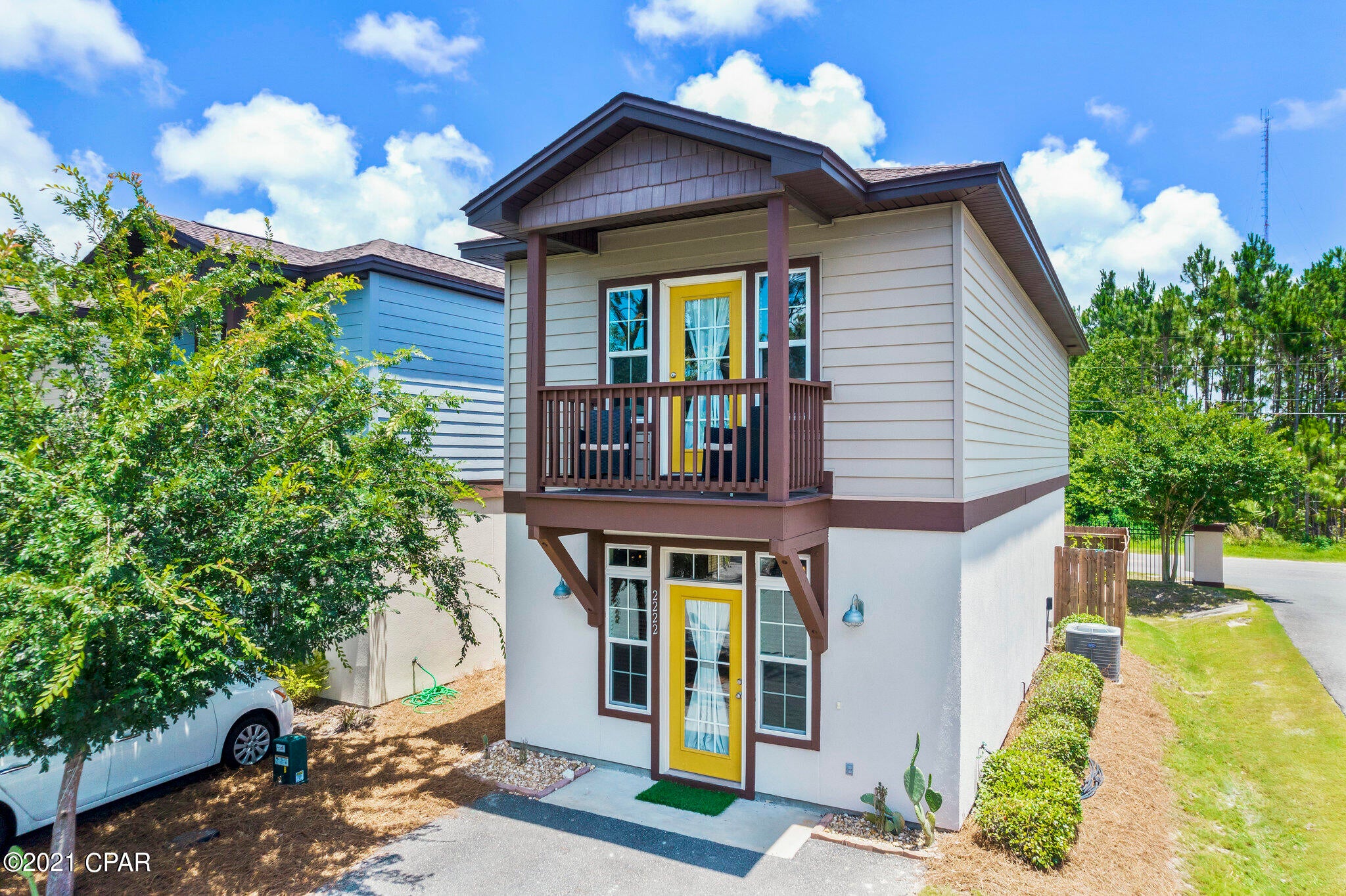 Perfectly situated in Mimosa Place, a low-density community, only minutes to the beach, this three bedroom home encompasses two levels of thoughtfully designed living space, newly re-surfaced stucco exterior, and over 1,400 square feet. 



The main level of the home features open concept living with a seamless transition into the well-equipped kitchen offering breakfast bar, granite countertops, stainless-steel appliances, and ample storage. On the main level of the home, you'll also find a half-bathroom with granite countertops, expansive laundry, and oasis- like outdoor living with upgrades to include Zosia sod, custom irrigation system, hanging planter boxes, and stone walkway. Along the second level of the home find the dedicated bedrooms with the Master suite lying on the back half of the home. The Master features a completely renovated private en-suite with sliding glass-door shower, floor to ceiling wood-look tile, and dual rain-water shower heads. The two additional, sun filled guest bedrooms lie along the front of the home with access to the hall bathroom. Find an ideally sized balcony off of the front guest bedroom overlooking the serene green space in the community, perfect for watching the sunset along the Emerald Coast. 

This charming home creates a sense of community along the Florida Panhandle filled with green spaces, outdoor grilling area, and prime location. Nearby find convenient distance to Publix, Pier Park, Zoo-World and the sandy beaches on the Gulf Coast! 

The impressive long-term rentability (projected between 2,000-2,500/monthly) coupled with the owner-centric design make this a great investment opportunity or full-time residence. Inquire today to schedule a private viewing. *Staging furniture pictured, no furniture in property. *