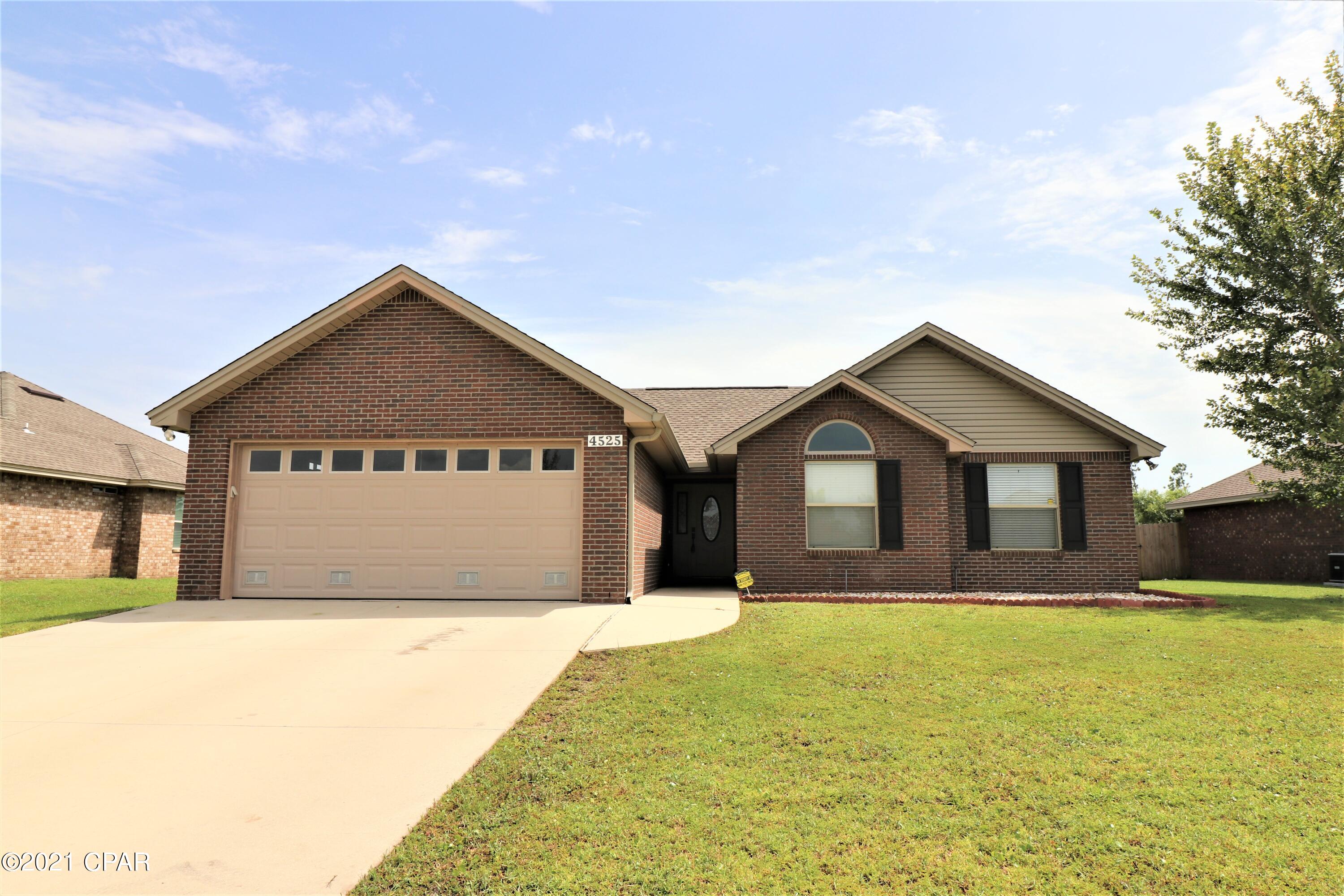 Home is currently under contract, seller will continue to show and take backup offers.  Move in ready home in Bylsma Manor Estates.  Home has easy access to all things Bay County and a short drive to Tyndall AFB.  Home features 3 bedrooms, 2 baths, 2 car garage, Privacy fence, Gutters, and 4 sides brick. In 2019 the home had new roof, hvac, paint, carpet, screened porch, garage door, refrigerator, backsplash, and all new insulation! Don't miss out on this wonderful home, call your favorite Realtor today to schedule your private showing! All information and measurements are estimated and should be verified if important.  Thank you for considering this wonderful home!