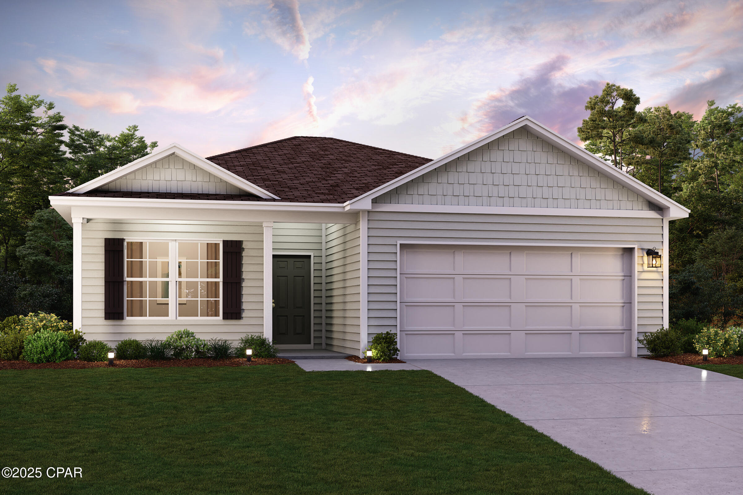 Discover Your Dream Home in the Clear Lake Estates Community! The Beaumont Plan features a spacious open-concept design, seamlessly connecting the Living, Dining, and Kitchen areas--perfect for relaxation and entertaining. Natural light fills the home through Low E insulated dual-pane vinyl windows, highlighting elegant Shaker cabinets, quartz countertops and  stainless steel appliances, including an electric smooth top range, dishwasher, and over-the-range microwave in the kitchen. Retreat to the expansive primary suite with a private bath, dual vanity sinks, and a generous walk-in closet. This home also offers two well-appointed bedrooms, a thoughtfully designed secondary bathroom, and a serene patio--ideal for enjoying morning coffee or sunsets. Experience modern living at its finest in this beautiful Beaumont Plan home, where comfort meets style!
Ask sales counselor about new enhanced kitchen cabinet features and updated farmhouse style trim package!