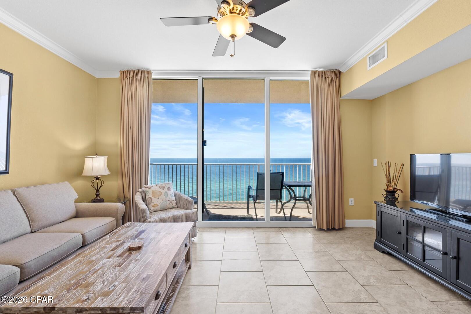 CURRENTLY UNDER CONTRACT, SELLER WILL CONSIDER BACKUP OFFER.
Exceptional One-Bedroom Unit at Tidewater Beach Resort!
Discover this beautiful one-bedroom floor plan at Tidewater Beach Resort, offering an impressive 923 square feet of living space. The master bedroom features breathtaking views of the Gulf of America, creating a perfect coastal retreat.
The open-concept layout and spacious kitchen not only provide a welcoming atmosphere but also offer excellent income potential as a rental property.
Tidewater Beach Resort is renowned for its exceptional amenities, including:
Two large lagoon-style pools
Indoor heated pool
Gulf-front fitness center
Onsite movie theater
Onsite dining options
24-hour security
Unbeatable proximity to Pier Park, the vibrant heart of Panama City Beach
Don't miss this rare opportunity to own one of these highly sought-after floor plans at Tidewater Beach Resort!