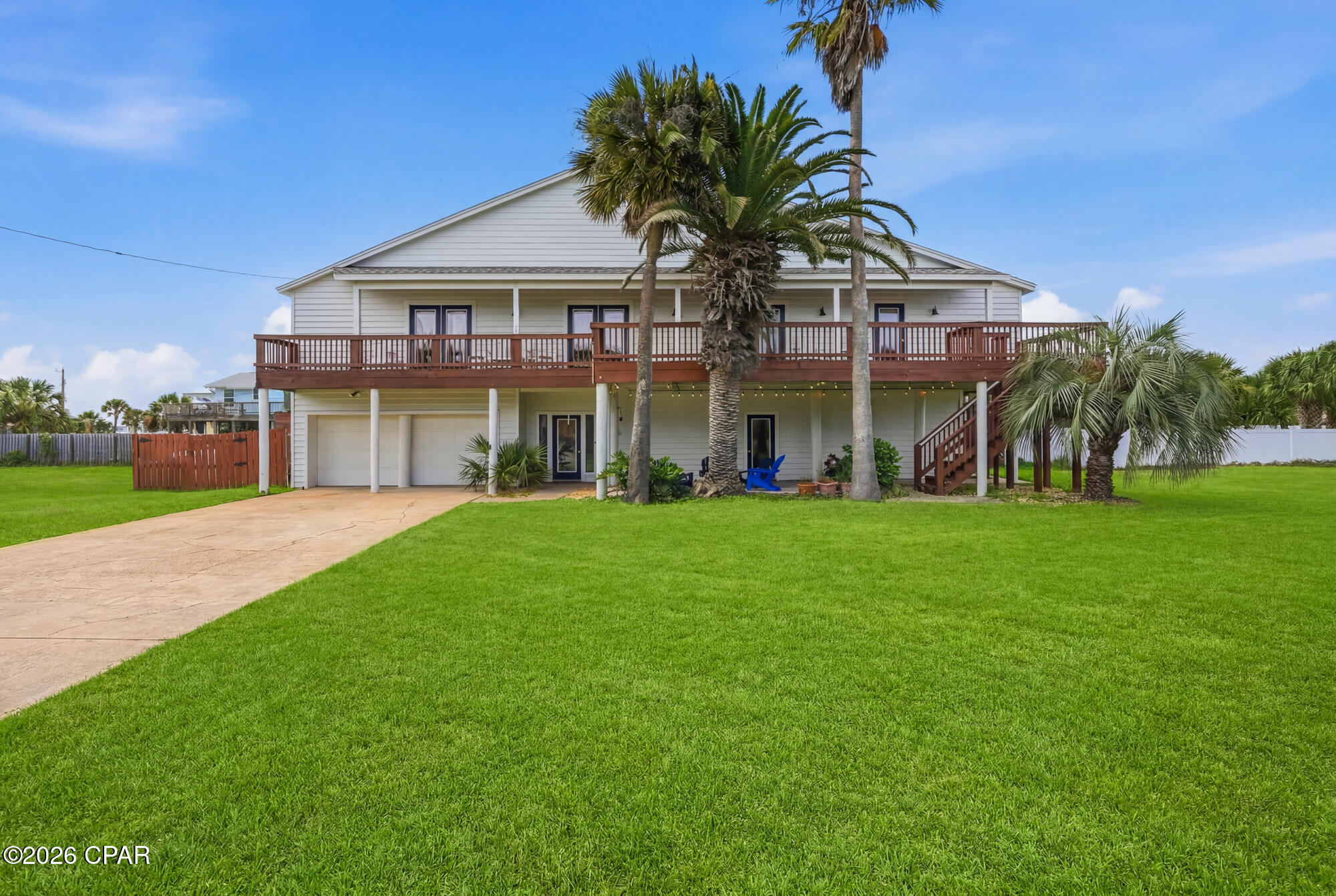 WELCOME TO GONE COASTAL - A TURNKEY VACATION RENTAL POWERHOUSE JUST STEPS FROM THE BEACH!

This property is an established and highly successful short-term rental with over $198,000 in gross rental revenue in 2025, more than $171,000 already generated in 2026, future bookings that can transfer to the new owner. Self-managed with no HOA and a transferable management system, this is a rare opportunity to step into immediate income production from day one.  

Located in the heart of Pensacola Beach, this spacious coastal retreat offers the perfect blend of luxury, entertainment, and investment potential. Just a 3-minute walk to the Gulf of Mexico and a 1-minute walk to the Sound, this beautifully updated beach home is being offered fully furnished and rental-ready.

With approximately 3,900 square feet of living space, this property comfortably accommodates large groups and features 6 bedrooms, 3.5 bathrooms, multiple sleeping areas, and room for up to 21 guests. Designed for unforgettable beach vacations, the home boasts an impressive outdoor oasis complete with a heated pool and spa, expansive sun deck, outdoor firepit, grilling area, and multiple balconies with water views.

nside, guests enjoy a spacious open-concept living area, updated kitchen with granite countertops and backsplash, game room featuring air hockey and arcade games, Smart TVs throughout, and high-speed Wi-Fi. Recent improvements include 2020 Roof, Hardie siding, remodeled lower level,  HVAC upgrades, waterproof flooring, exterior paint, and more.

Whether you're seeking a luxury beach getaway, second home, or proven investment property, Gone Coastal delivers exceptional amenities, strong cash flow, and an unbeatable Pensacola Beach location.

Schedule your private showing today and start earning from one of the area's top-performing vacation rentals!
