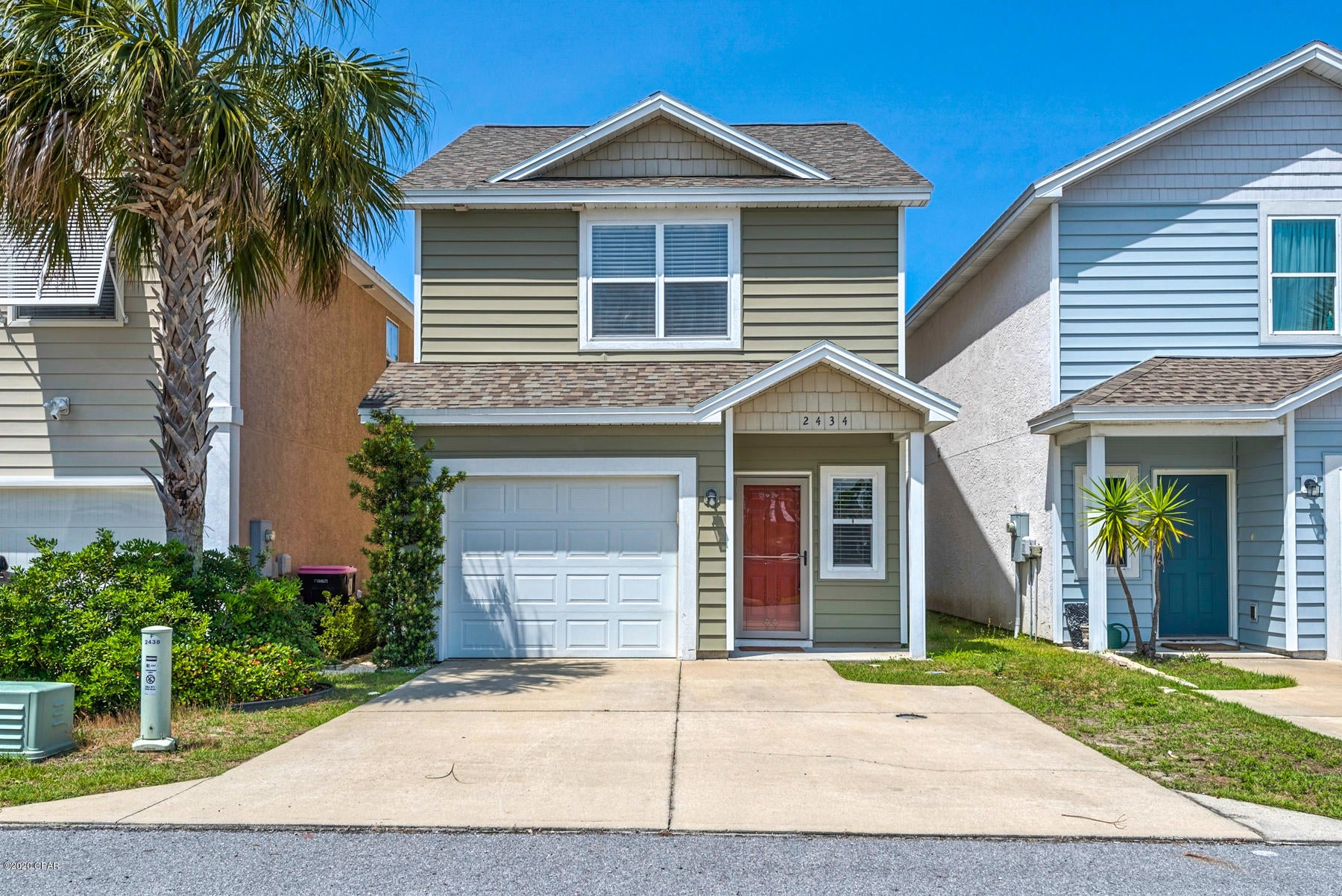 Come check out this great 3 bedroom, 2.5 bathroom home located in the heart of East End Panama City Beach. This newer home features a single car garage, fenced in back yard, granite countertops and much more. The first floor layout consist of kitchen, living room, half bathroom. Second floor includes large master bedroom with on-suite bathroom. Two additional bedrooms with another full size bathroom. Disclosure: credit and background check required. Pets allowed with owner approval and pet fee.