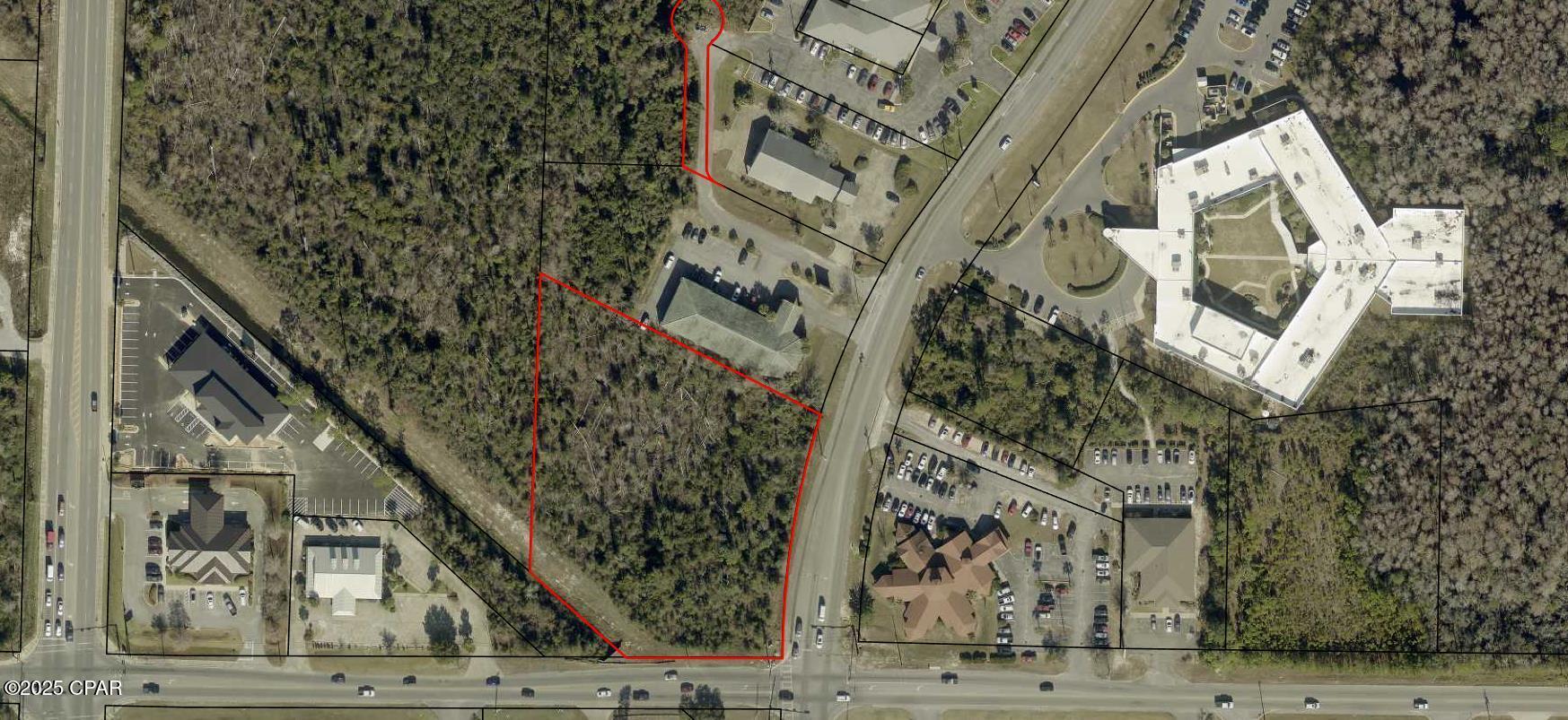 2.6 acre parcel located in the heart of Panama City, Fl on the corner of Harrison Ave (300ft frontage) and 19th Street (180 ft frontage) is ideal for high visibility and ease of access for a Commercial Opportunity. Zoned GC-2 allows for a vast range of uses including retail centers, shopping malls, vehicle sales/service, professional offices, and warehousing. Additional parcel is available for sale located at 2011 Harrison Ave.