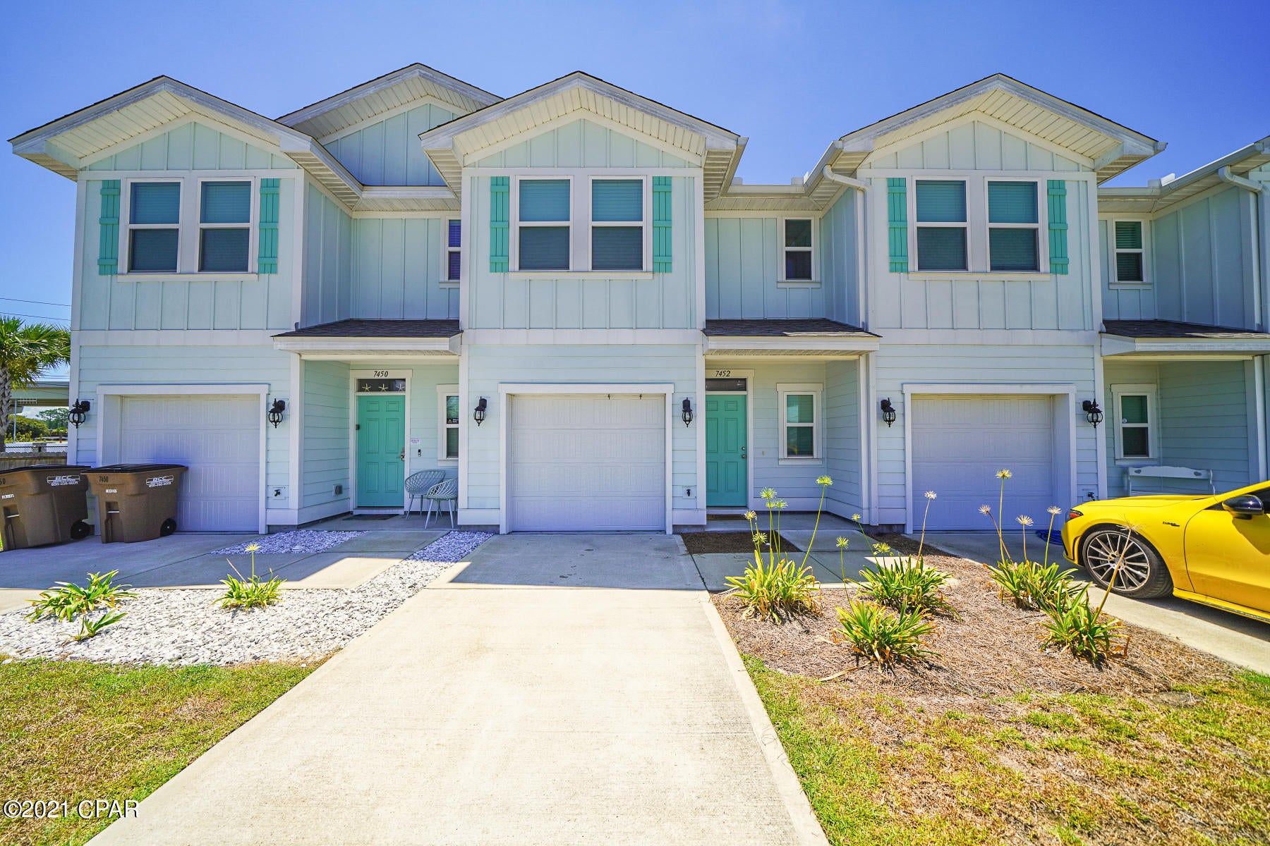 CURRENTLY UNDER CONTRACT, SELLER ACCEPTING BACKUP OFFERS.  Welcome to Hathaway Townhomes!  This welcoming community is conveniently located just one block from Hathaway Bridge in Panama City Beach and provides quick, easy access to both Panama City and Panama City Beach.  Easily launch your boat into the bay from the public boat launch just down the street or quickly get onto Thomas Dr. and head directly to the beach.  Inside the home you will find vinyl plank flooring downstairs and carpet upstairs, granite countertops and stainless steel appliances.  The master suite offers a walk-in closet and a separate shower/tub in the master bathroom.  The community offers an inviting community pool and short term rentals are allowed!