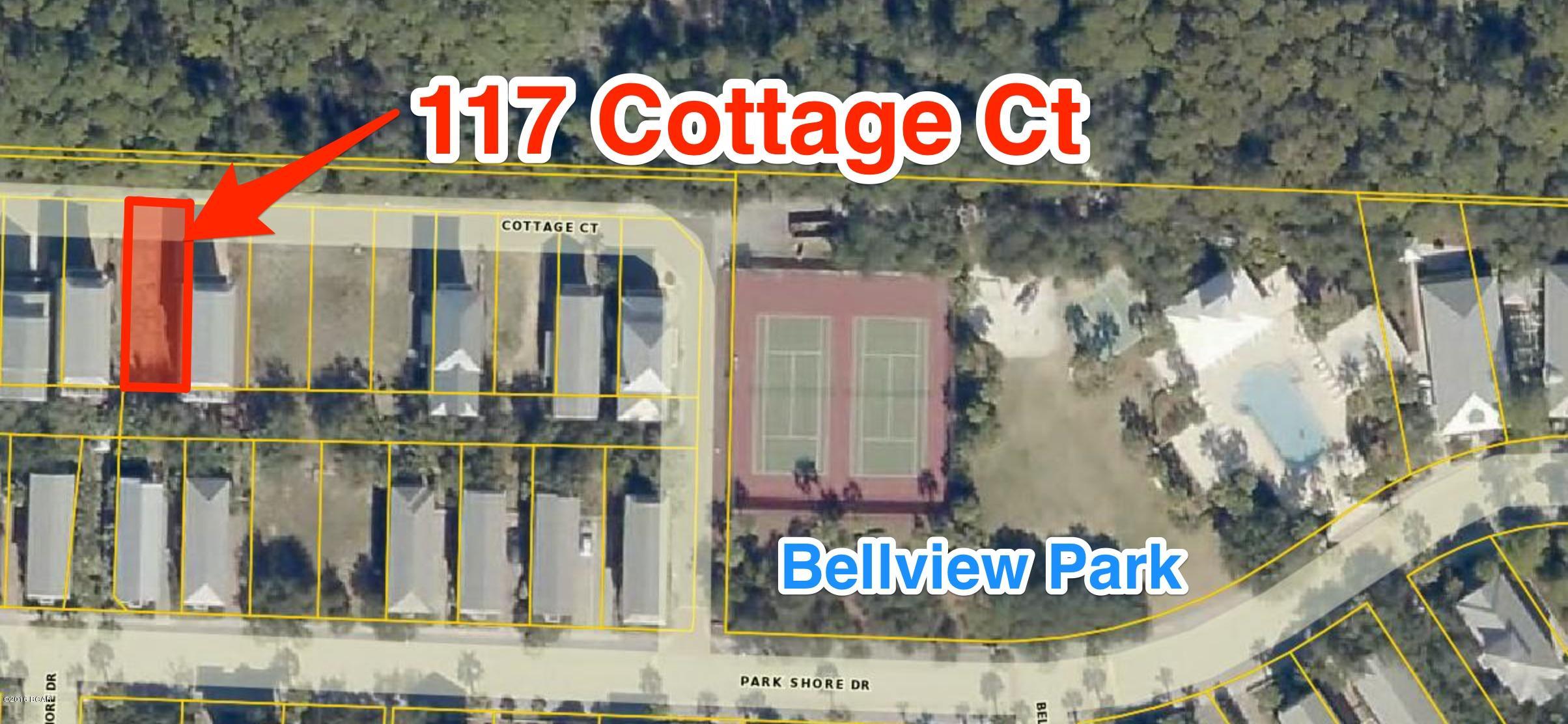 Last available lot on Cottage Court located along the secluded boundary of Carillon Beach. Lots on Cottage Court are some of the most highly desired home sites in this unique community. This is the perfect place to build your dream beach getaway. Bellview Park is only about a block away offering a pool; kiddie pool; pool house with pavilions, showers, and restrooms; basketball & tennis courts; playground; and green space. Easy beach access is just a short walk or bike ride away. Multiple pools are strewn throughout the community, which is centered on 13-acre Lake Carillon where residents and guests can enjoy fishing from the pier, paddleboarding, and kayaking. The Carillon Beach Market offers fine dining, shopping, and resort services in a style reminiscent of New Orleans’ French Quarter