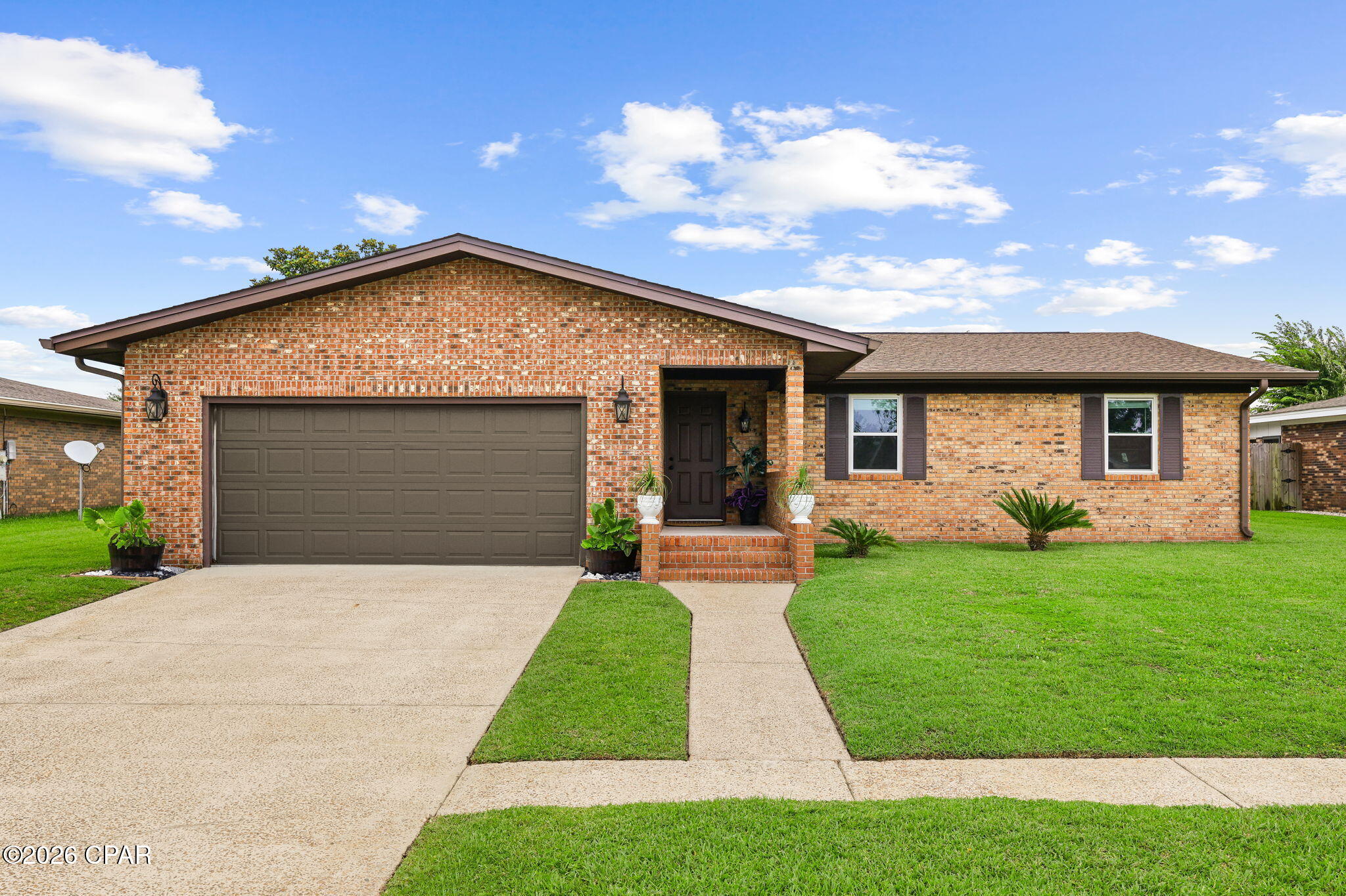 Under Contract, Taking Backup Offers-

*VA Assumable Loan at 4.3%*
Welcome to this spacious all-brick home offering over 2,200 square feet of living space and a backyard designed for relaxation and entertaining! Featuring 3 bedrooms, 2 full bathrooms, and a versatile bonus room currently being used as a primary bedroom, this home provides plenty of space for a growing family or those needing extra flexibility. The bonus room also includes a generous 5' x 20' closet/storage area.

The heart of the home is the spacious living room featuring a painted brick, wood-burning fireplace, creating a warm and inviting gathering space. The open dining area flows seamlessly between the living room and kitchen, making it ideal for both everyday living and entertaining guests.

The home has been thoughtfully updated over the past six years, including a remodeled kitchen and bathrooms with updated cabinetry, new windows, new drywall, fresh paint, and a new roof. Major mechanical updates include a replaced AC unit, water heater, and dishwasher, offering peace of mind for years to come.

Step outside to your private backyard oasis featuring an inground pool with a new liner, newer pool equipment, fresh concrete, and updated paint. The large lot provides plenty of outdoor space and is fully enclosed with a privacy fence. A storage shed offers additional room for tools, lawn equipment, or hobbies.

Additional features include a two-car garage and ample storage throughout the home. If you're looking for a move-in-ready property with extensive updates, spacious living areas, and an incredible outdoor entertaining space, this home is a must-see. Schedule your private showing today!