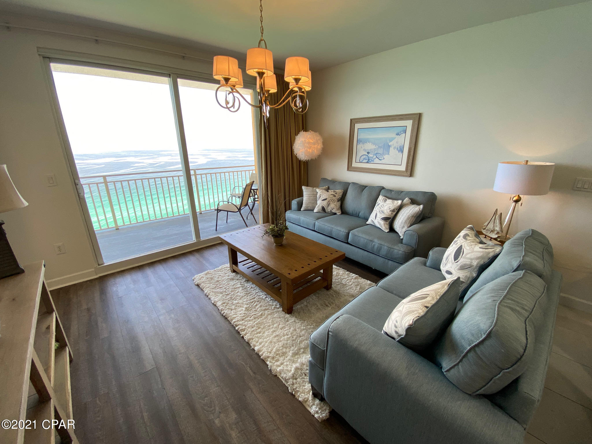 CURRENTLY UNDER CONTRACT, SELLER ACCEPTING BACKUP OFFERS.....Be sure to catch this Amazing 2BD / 2BA ''Wave'' Unit at the Popular Family Beach Resort....SPLASH!!! Don't miss your chance to own this Beautiful (Newly Decorated & Refreshed) Condo with a Beach Front Master Bedroom & Spacious Living Area that both have access to the Large Balcony which offers a Spectacular View of The Gulf, plus plenty of room for Everyone to Enjoy. The Gorgeous interior updates include; New Furnishings, Bedding, Window Treatment in the Living Area & Lighting Fixtures throughout. All Rooms have been Freshly Painted, Luxury Vinyl Flooring is installed in the Bedrooms & Living Area and Stainless-Steel Appliances in the Kitchen!!! Not only will you Enjoy this Magnificent Condo, but SPLASH Resort itself has So Much to Offer. ...Three Pools, Water Park, Tot Splash Area, Lazy River, Jacuzzi, Fitness Center and Covered Walk Over to the Parking Garage. Splash is also located close to Pier Park with it's Shopping, Entertainment and Restaurants. So come see for yourself!!! All dimensions are approximate and should be verified if important.