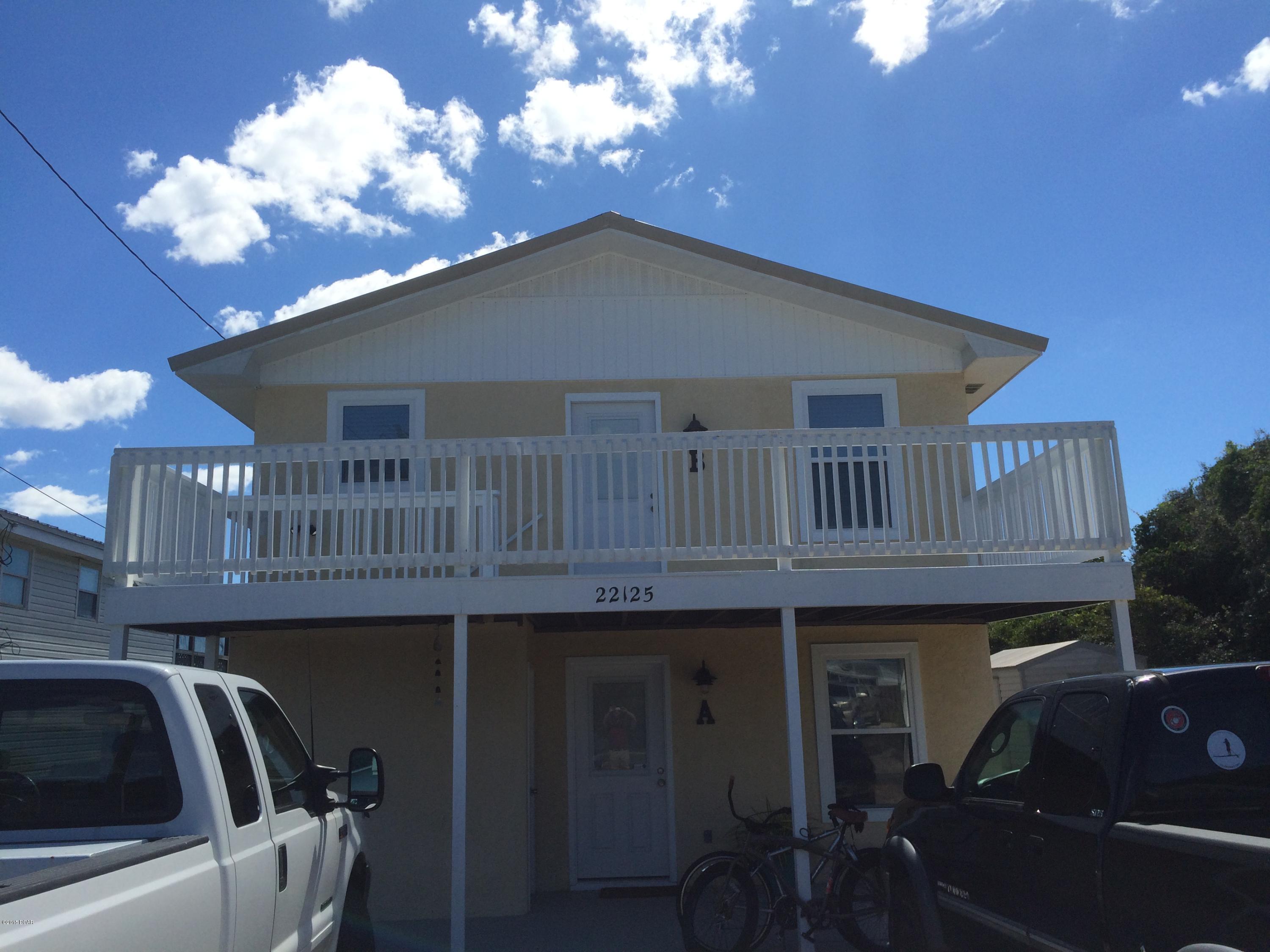 Fantastic 2 bedroom unit located on the West end of Panama City Beach with a Gulf View. This is a duplex unit - on the 2nd floor recently painted inside, laminate wood floors, and a large master bedroom with french doors leading to a balcony looking towards the Gulf of Mexico. There is also a nice open deck/balcony on the front. Rare find for this type of unit.