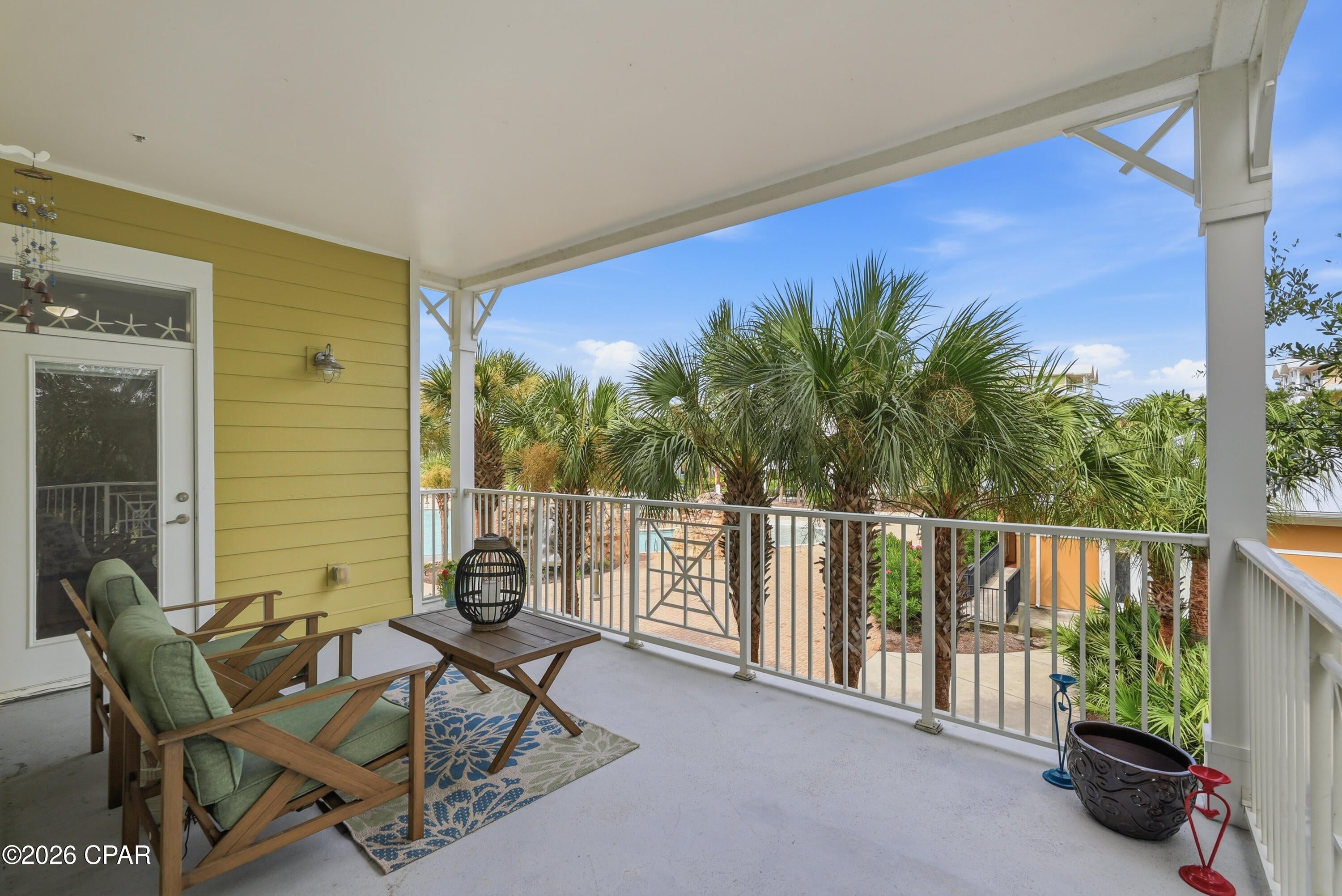 Welcome to Unit 5214 at The Island Reserve -- 8700 Front Beach Rd, Panama City Beach, FL 32407
Discover resort-style living in this spacious approximately 1,761 sq ft, 3-bedroom, 2.5-bath condominium -- one of the nicest units in the complex -- located in one of Panama City Beach's most desirable gated communities. Built in 2008, Island Reserve offers a true residential lifestyle with no short-term rentals permitted. Long-term rentals are allowed with a minimum lease term of 6 months and 1 day, making this an ideal primary home, second home, or long-term investment property.
This unit comes furnished at full asking price (or unfurnished, if preferred). Step inside to an open, light-filled layout featuring soaring 10-foot ceilings, crown molding, designer vinyl floors and tile floors, and an inviting living/dining area that flows into a well-appointed kitchen with granite countertops and high-end designer LG appliances. The primary suite provides a private retreat with a generous walk-in closet, soaking tub, and separate shower, plus convenient access to your private balcony that offers a beautiful view of the landscape and the pool. Two additional bedrooms and a convenient half bath complete the flexible floor plan, with in-unit washer/dryer connections for everyday ease.
Residents enjoy exceptional amenities just steps away: a spectacular 1-acre lagoon-style pool with waterfalls, zero-entry access, lap area, hot tub, and outdoor showers; a state-of-the-art fitness center; indoor basketball/pickleball courts; a theater room with large screen; game room; clubhouse; and lush landscaped courtyards with fountains. Garage parking and gated security add convenience and peace of mind.
Located just minutes from the sugar-white sands of the Gulf of America, Pier Park shopping and dining, and other Panama City Beach attractions, Unit 5214 delivers the perfect blend of coastal convenience and upscale resort living. Experience the Island Reserve lifestyle -- schedule your private tour today.