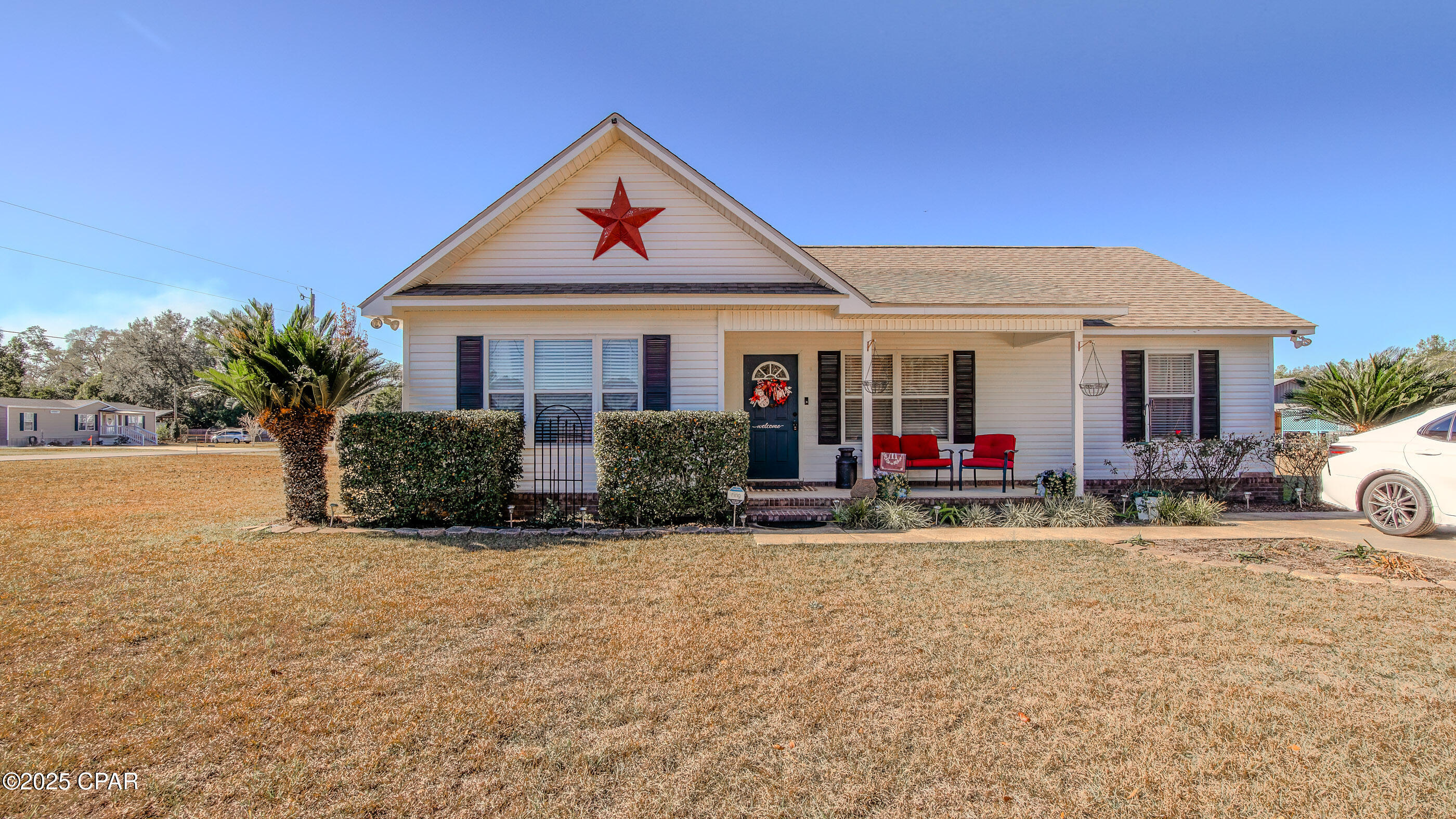 Welcome home to this beautifully maintained 3 bedroom, 2 bathroom residence in the peaceful Bristol area. Updates to include new roof-2020, vinyl plank flooring, and HVAC-2021. The spacious primary suite provides a relaxing retreat with a soaking tub, walk-in shower, and walk-in closet. Thoughtfully designed, the kitchen and laundry are conveniently located near the back entrance for everyday ease. Step outside to enjoy the covered back porch—perfect for morning coffee or evening unwinding. The fenced area offers a great space for pets, while the 10x10 utility shed adds valuable storage. This well-kept home blends comfort, functionality, and country charm—ready for its next owner to move right in.