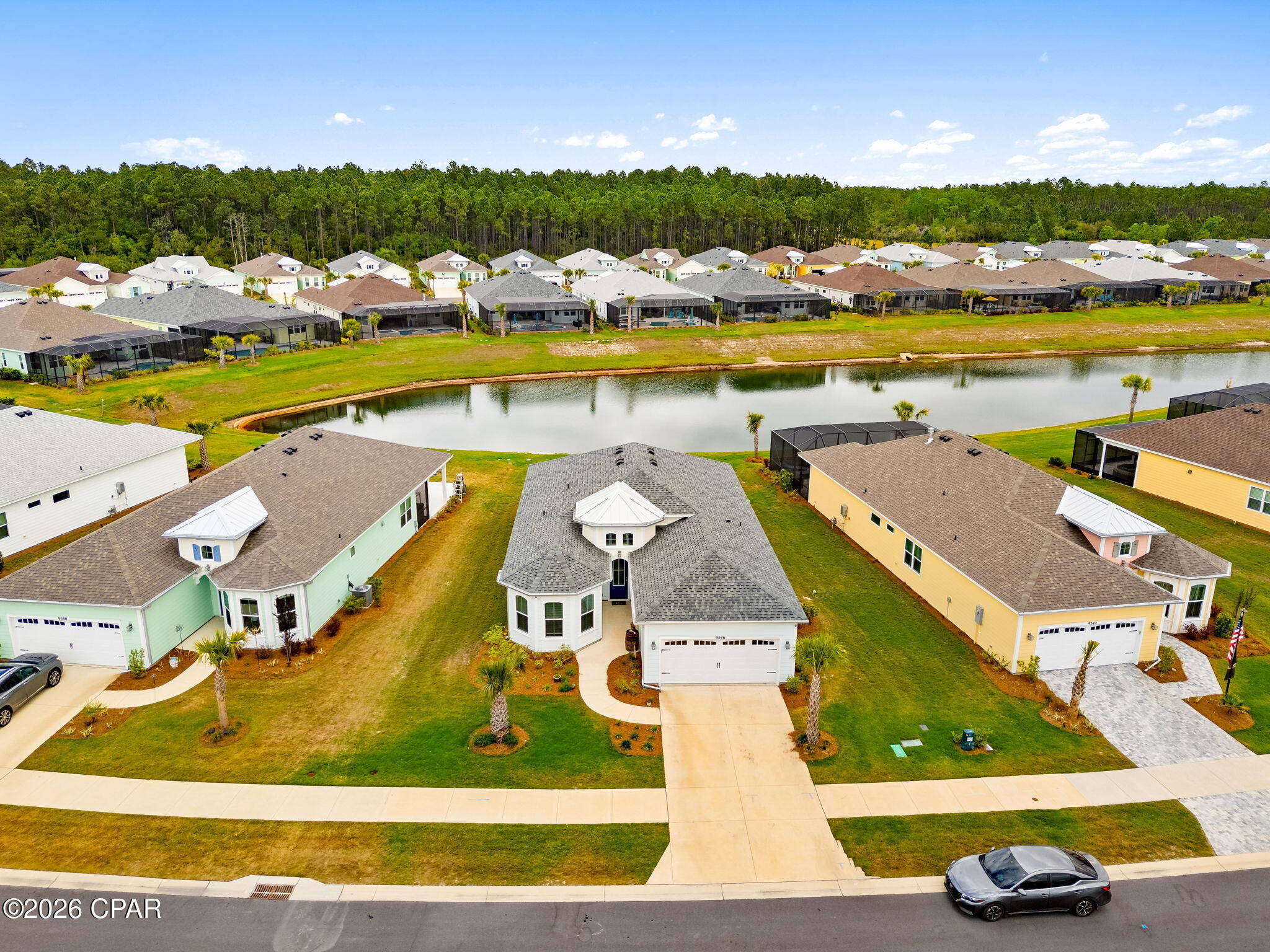 **Seller is READY so BRING ALL OFFERS!**.     Welcome to easy coastal living in Latitude Margaritaville Watersound! This popular PARROT floorplan in PHASE 5 is all about location, lifestyle, and value.        Perfectly positioned on a desirable pond view lot, you'll enjoy peaceful water views and a relaxing setting right from your backyard. Inside, the home features a bright, clean interior with tile flooring throughout, a neutral palette, and a functional open layout ready to make your own.        Hop on your golf cart and you're just minutes from the Town Center, resort-style pool, fitness center, theater, Bandshell, Bar & Chill, and all the incredible amenities that make Margaritaville living so special. Plus, a new Publix coming soon nearby adds even more convenience.        Opportunity meets location with this Phase 5 gem--ideal for buyers looking to enjoy the Margaritaville lifestyle in a prime setting.