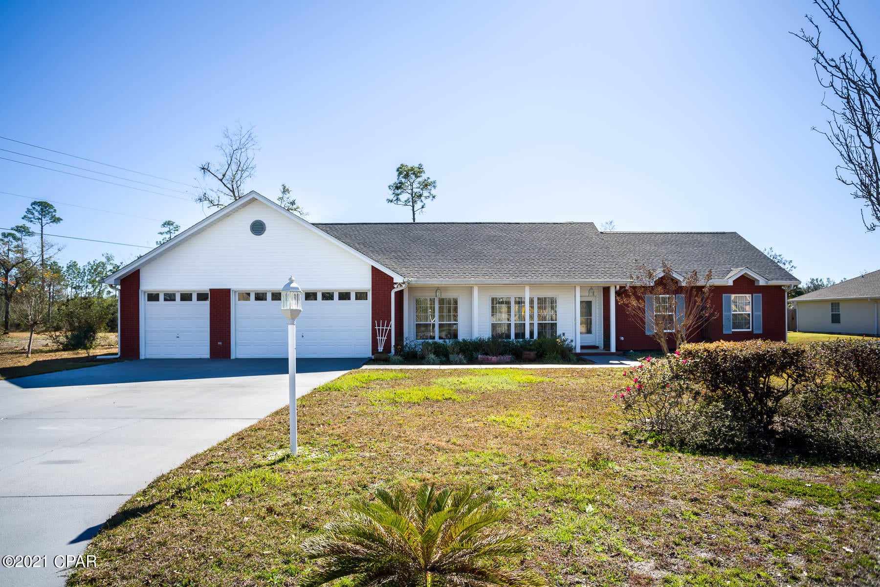 CURRENTLY UNDER CONTRACT; SELLER ACCEPTING BACKUP OFFERS.



This 3-bedroom, 2-bathroom custom Deer Point home is located on a large corner lot on over a half an acre and close to Highpoint Park and boat landing!   This immaculate home features luxury vinyl plank flooring, plenty of natural light, a sizable kitchen with ample cabinet space and kitchen island, gorgeous French doors in the living area that lead out to a fully enclosed back patio, and a large interior laundry room area with more custom shelving, closet storage, and an additional sink.  The home was also freshly painted, and a new roof was installed in 2019. The Master bedroom features a walk-in closet, large window with private view of backyard, and the Master Bathroom features a walk-in shower and double vanity. The spacious bedrooms give plenty of space for personal hobbies and/or guests.  The storage space in this home is endless; from the 3-car garage and large attic area to the oversized closets in all three bedrooms.  If you are looking for a home that is not molded into the cookie cutter shape new homes these days all seem to be built as, then your dream home has finally hit the market. From the moment you walk through the front door, you will appreciate the stunning arches from the living to formal dining room area.  Schedule your personal tour today and fall in love with a property that checks off your must-haves in your next home!