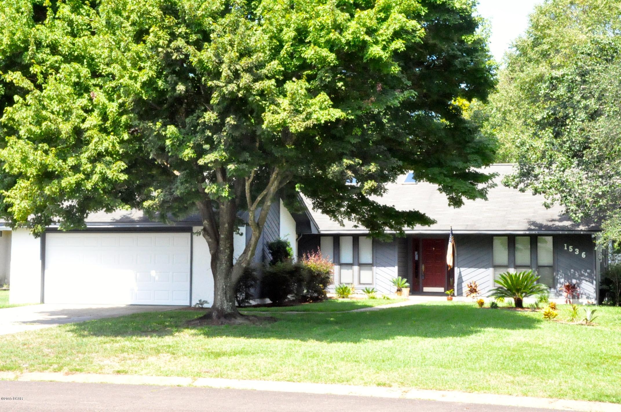 Lots of space in this 3BR/2BA, and it's move-in ready!    Huge kitchen with island, plenty of cabinets and counters.  Living room with wood burning fireplace and large deck for grilling and entertaining.  AC, carpet, toilets, stove and dishwasher have all been replaced within the last 3 years or newer.  Transferable termite bond in place.  Please schedule a visit to see if this is the home for you!  All sizes and dimensions approximate.  Buyer to verify if important.