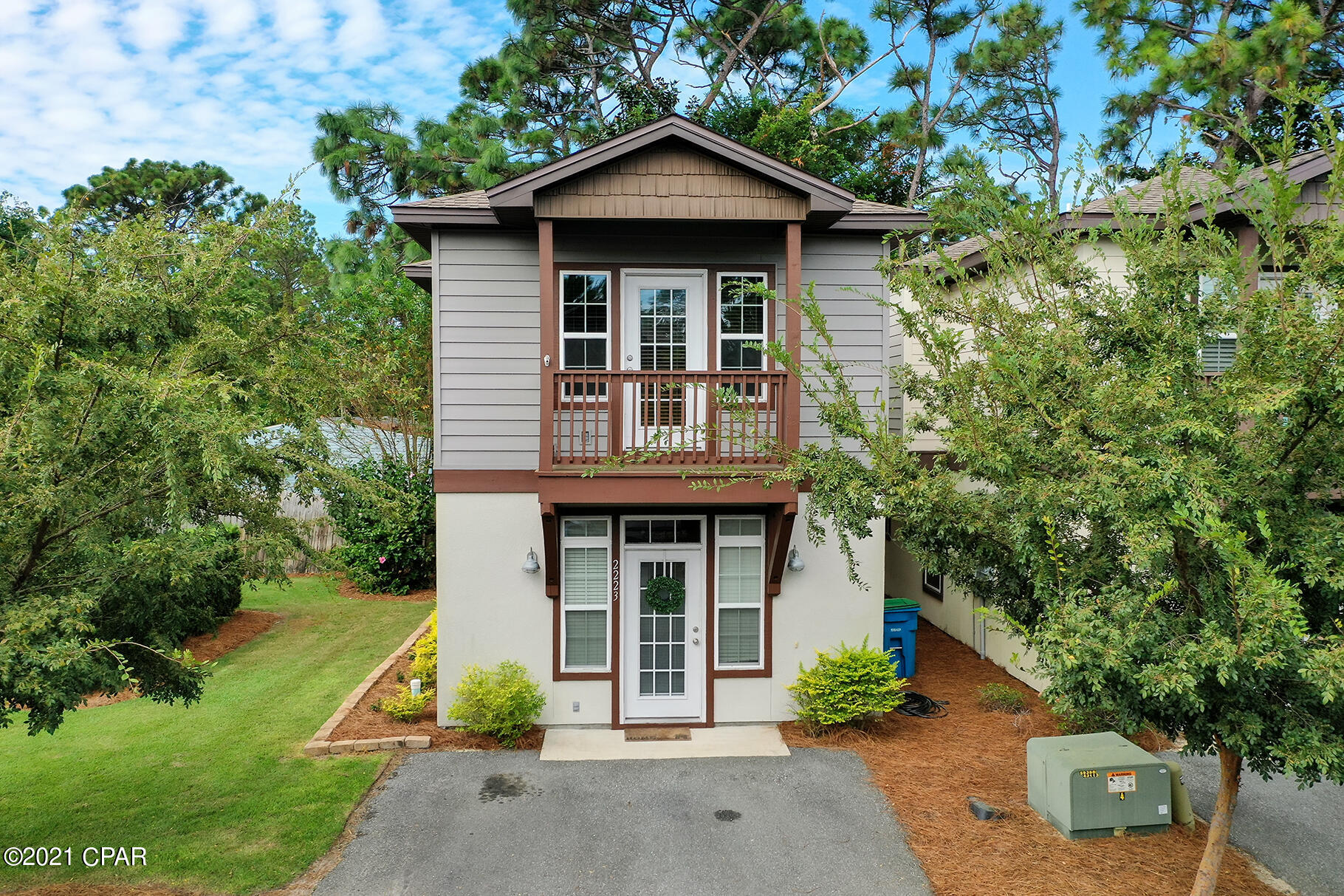 CURRENTLY UNDER CONTRACT, SELLER ACCEPTING BACKUP OFFERS     This charming home is located in the quaint Mimosa Place community that is conveniently nestled only minutes away from the sugar white sand beaches, the Navy Base and a variety of restaurants and shopping options. The home is prime end unit located beside the open green space and available grilling area.  This home offers 3 bedrooms, 2 ½ baths with over 1400 sqft open floor plan. On the main floor, you are greeted by new LVT flooring, an open living space and spacious kitchen with breakfast bar perfect for entertaining. The kitchen also features a walk-in pantry, stainless appliances, plentiful counter space and is located close to the half bath for guests. From kitchen, walk out onto back private patio great for outdoor dining and relaxation. Main floor also includes a walk-in laundry room.  On the second level you will find the owner's suite that features master bath with double vanities, and walk-in closet from bath for privacy.   ***New carpet has been on back order and is scheduled to be installed on November 10th.