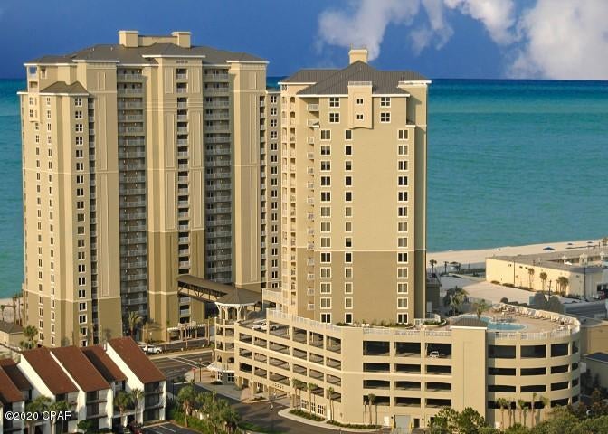 This amazing 3 bedroom is on the preferred east corner of the building which offers breathtaking views both day and night from every room! And after a day at the beach enjoy the fabulous sunsets and relax on the over-sized balcony! This award winning floor-plan offers 9 ft ceilings, stainless steel appliances, granite counter tops, custom cabinets, tile backsplash and sunset views. Amenities include 2 pools, Tiki bar, Fitness Center, conference and business center for owners, 24 hr.security. Grand Panama is the perfect choice for your second home on the beach or as a rental property! Grand Panama Beach Resort is one of the most popular destinations along the Emerald Coast and is perfectly situated just east of Pier Park and is easily accessible with entrances on both Front Beach Road as well as Middle Beach Road.