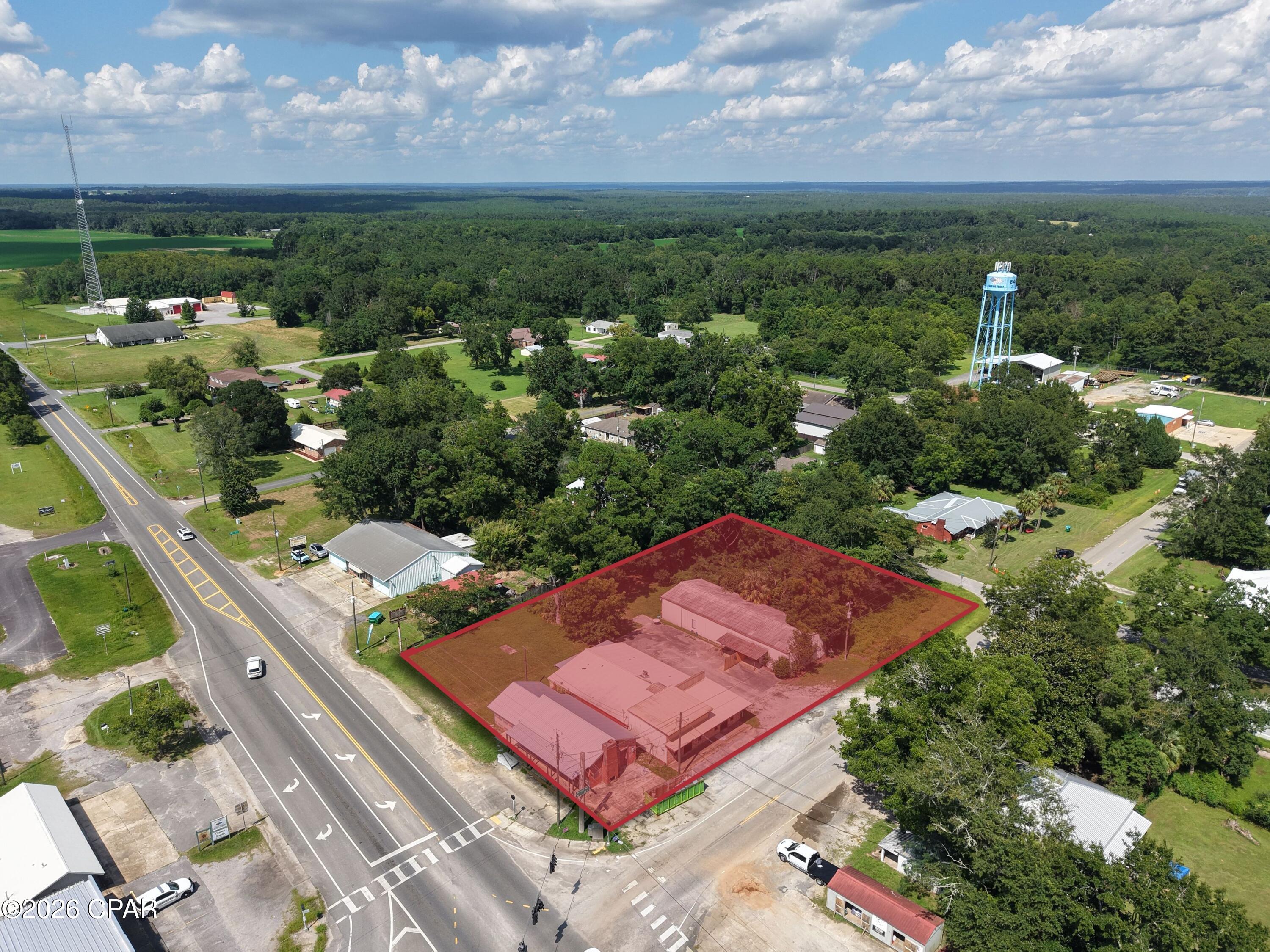 Located at a lighted intersection in the heart of Baker, FL, this corner parcel offers exceptional exposure and accessibility along two major corridors. Positioned for maximum visibility and daily traffic flow, this site is ideally suited for a convenience store, retail center, professional office, or mixed‑use development.

With regional growth expanding outward from Crestview and coastal property values continuing to rise, this intersection represents a rare ground‑floor opportunity to secure land in one of Northwest Florida's most promising growth corridors. Investors and developers can capitalize on long‑term appreciation while serving a growing residential and commuter base.

Signalized corner; primary intersection within the Town of Baker
Excellent visibility and access
Ideal for C‑Store, Retail, Office, or Mixed‑Use
Growing regional demand with connectivity to surrounding communities
Drive time 50-55 min / distance 45-48 miles to Pensacola MSA
Drive time 55-60 min / distance 42-46 miles to Destin - Ft Walton MSA