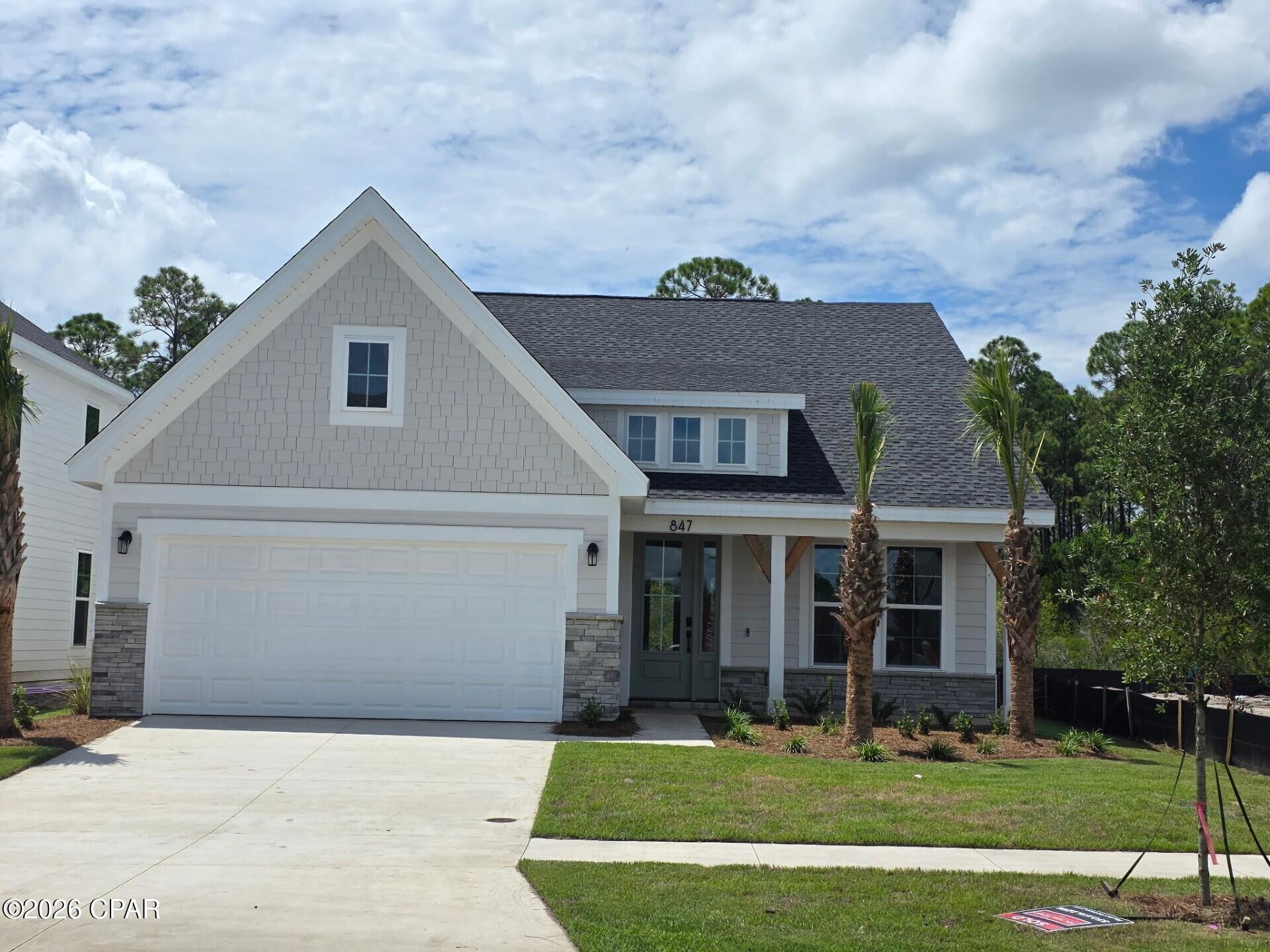 New construction by Fischer Homes in the beautiful Breakfast Point East community, featuring the stunning Wilmington design. This unique plan offers 3 bedrooms and 3 full baths. The expansive family room is the perfect gathering space. Spacious open kitchen with a large island and walk-in pantry connects to the morning room, that walks out to the patio. The owner's suite features a spacious private bath and walk-in closet. The spacious 2-bay garage completes this exceptional home.