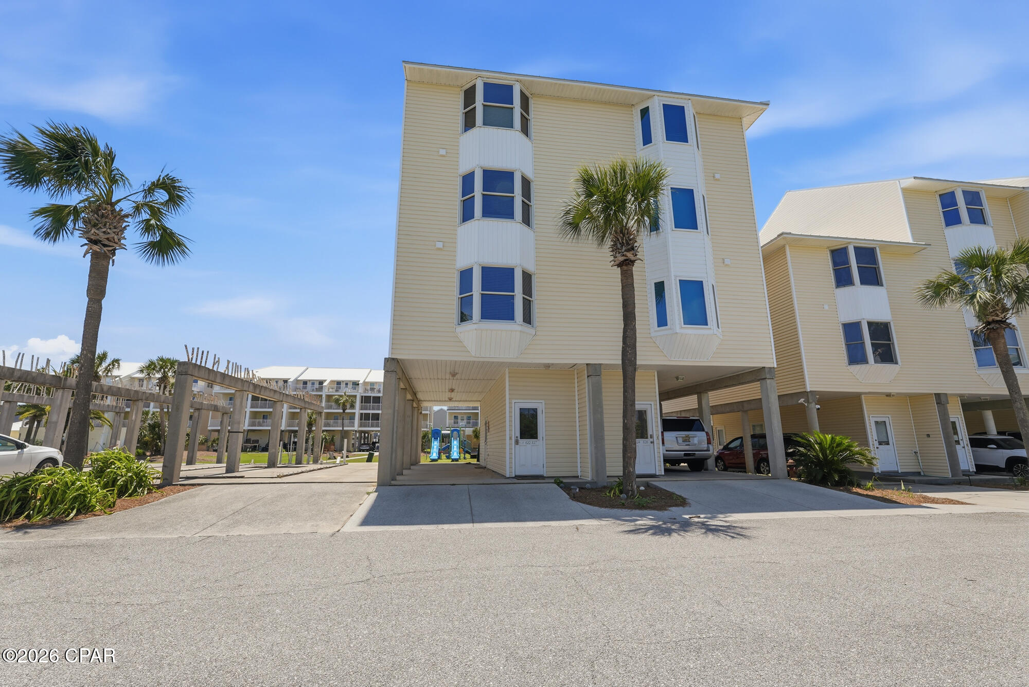 Experience the ultimate coastal lifestyle in this fully furnished 4-bedroom, 3.5-bath townhome located in the highly desirable SeaCliffs community on Cape San Blas. Offering approximately 2,200 square feet of thoughtfully designed living space, this spacious residence is perfectly suited as a primary home, vacation retreat, or income-producing investment property. Designed with both comfort and entertaining in mind, the open-concept floor plan features a bright and inviting living area that flows seamlessly into the dining space and well-appointed kitchen. Large windows and multiple covered balconies fill the home with natural light while providing the perfect places to relax with your morning coffee or unwind after a day at the beach while enjoying refreshing Gulf breezes. The spacious kitchen offers abundant cabinetry, generous counter space, and a functional layout that makes preparing meals for family and guests effortless. The adjoining dining and living areas create an ideal gathering space for entertaining or simply enjoying time together. The flexible floor plan includes four generously sized bedrooms and four and a half bathrooms, providing plenty of room for family and guests. The private primary suite offers a peaceful retreat, while the additional bedrooms comfortably accommodate visitors. Being sold fully furnished, this turnkey townhome allows you to begin enjoying the Cape lifestyle immediately or continue its success as a vacation rental without the expense and hassle of furnishing a home. The ground level features covered parking with ample space for multiple vehicles, golf carts, bicycles, kayaks, fishing gear, and all of your beach essentials. An outdoor shower provides a convenient place to rinse off after spending the day on the sugar-white sands or enjoying the Gulf waters. SeaCliffs is a beautifully maintained community offering resort-style amenities, including a sparkling community swimming pool, attractive landscaping, and easy access to one of Florida's most pristine stretches of coastline. Spend your days fishing, boating, kayaking, paddleboarding, shelling, or simply relaxing on the uncrowded beaches that make Cape San Blas one of Florida's most treasured destinations. Nearby restaurants, St. Joseph Peninsula State Park, Port St. Joe, and Apalachicola provide endless opportunities for dining, shopping, and outdoor recreation. Whether you're searching for a full-time residence, a second home, or a fully furnished, turnkey vacation rental, this exceptional SeaCliffs townhome offers the perfect combination of spacious living, coastal comfort, and an outstanding location on Florida's Forgotten Coast.
