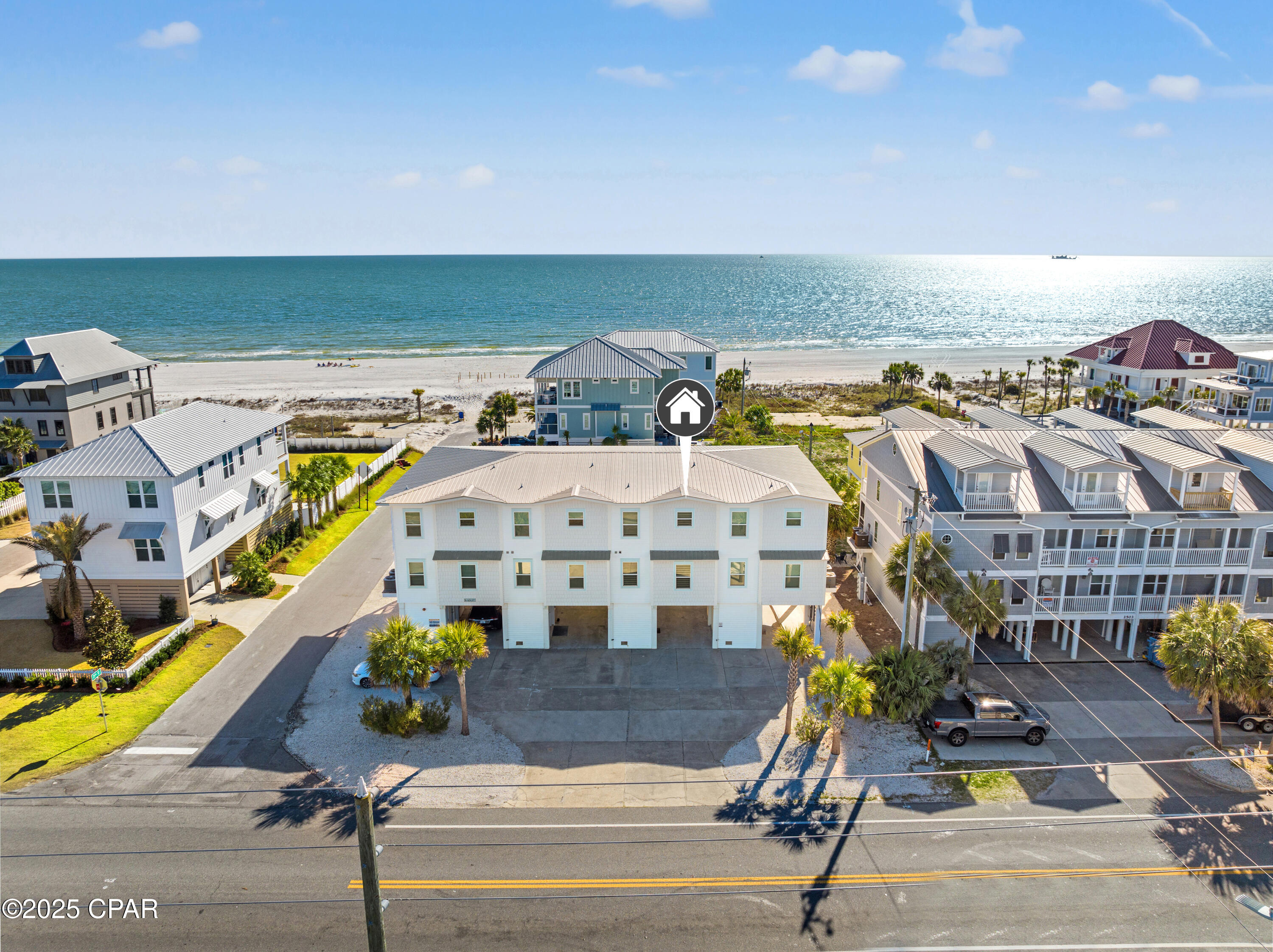 2BR + Bunk Room | 2.5BA | Gulf Views | No HOA | STR-Permitted | Built 2021 | ~325 Feet to Beach

This 2021-built Mexico Beach property offers a combination that's increasingly hard to find: Gulf views, short-term rental flexibility, and no HOA restrictions, all within an easy, approximately one-minute walk to the beach.

No elevators, no long walks to parking, and no additional association fees. Just a direct path to the sand and a setup that feels simple, functional, and easy to enjoy.

The layout includes two bedrooms, an enclosed bunk room, and 2.5 bathrooms, comfortably accommodating up to 8 guests. Two oversized balconies provide Gulf views and outdoor living space. At the same time, the open-concept main level is centered around a large kitchen island with seating, modern finishes, and a layout designed for gathering, hosting, or extended stays.

The primary suite offers direct balcony access, a double vanity, and a walk-in shower, creating a private retreat separate from guest areas.

Built to current Florida coastal construction standards, the home includes impact-rated windows and sliding glass doors, elevated construction, a durable roof system designed for coastal conditions, covered parking, an outdoor shower, and dedicated storage for beach gear.

Short-term rentals are permitted, and there are no HOA fees or rental restrictions--offering flexibility that's increasingly difficult to find along the Gulf.

The property has demonstrated strong guest performance, reflected in consistent five-star reviews and an exceptional 9.8/10 rating on VRBO, with guests highlighting the layout, proximity to the beach, and overall experience, valuable insight for buyers evaluating rental potential.

Insurance costs have been competitive for a Gulf-area property of this age and construction, which can make a meaningful difference when comparing overall ownership costs.

Mexico Beach is known for its uncrowded shoreline, low-density feel, and slower pace compared to nearby coastal markets. With close access to the Mexico Beach Marina, Cape San Blas, St. Joseph Bay, and Port St. Joe, the area continues to attract buyers seeking a more relaxed coastal experience.

For buyers comparing Gulf-view condos with HOA fees, older construction, or limited rental flexibility, this offers a different option, one that's newer, easier to manage, and already positioned and proven for both personal use and rental performance.

If you've been watching the market and waiting for the right combination of location, condition, and flexibility at a more accessible price point, this is worth a closer look.