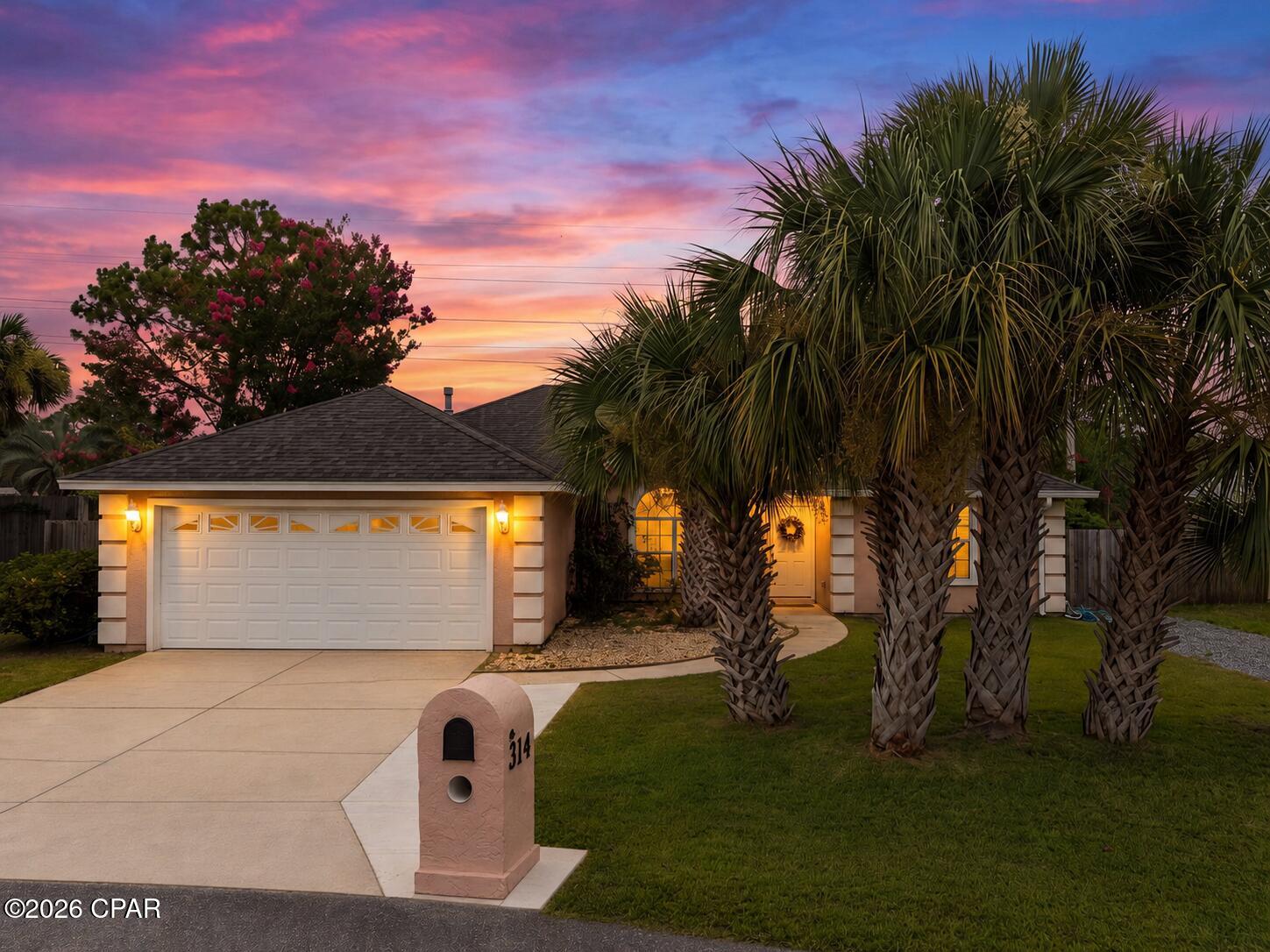 Rare opportunity in one of the beach's most sought-after neighborhoods! Tucked away on a quiet cul-de-sac, this 3-bedroom, 2-bath home offers privacy, location, and incredible potential--all with no HOA.

The fully fenced backyard backs directly to green space, so there are no neighbors behind you. Just beyond the yard is a paved bike path that leads straight to Patronis Elementary, making this an ideal location for walking, biking, and enjoying the outdoors.

A well designed home standing the test of time in a highly sought after location.  Whether you're looking to personalize your own home or capitalize on a strong potential rental property , this home provides an affordable opportunity to build equity, and maximize a quality long term investment.

Convenience is hard to beat--just 2 minutes from NSA Panama City, minutes from Publix, ALDI, Christo's, Dat Cajun Place, and Diego's, and only about 7 minutes from the Gulf of Mexico and the new Tootsies.

Quiet street, private backyard, no HOA, and close to everything Panama City Beach has to offer. Bring your vision and make this home your own before someone else does!