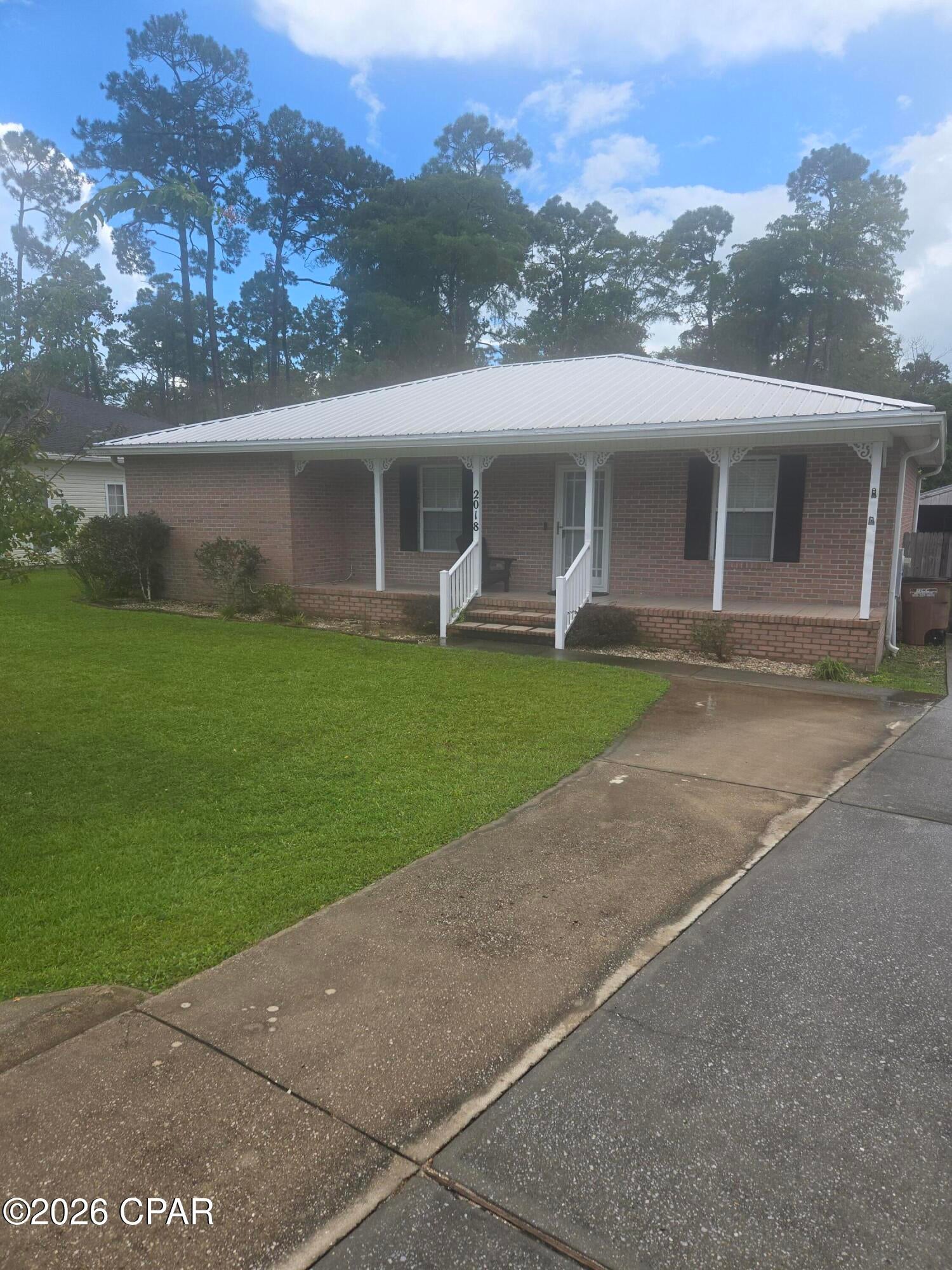 2018 Marvin Ave is a residential property located in Port St. Joe, FL 32456, positioned in a neighborhood just north of downtown and close to Highway 98. Large patio enclosed .above ground pool with deck .jacuzzi on deck, work shop, she shed &storage and 3 lean toos, nice back yard fenced.