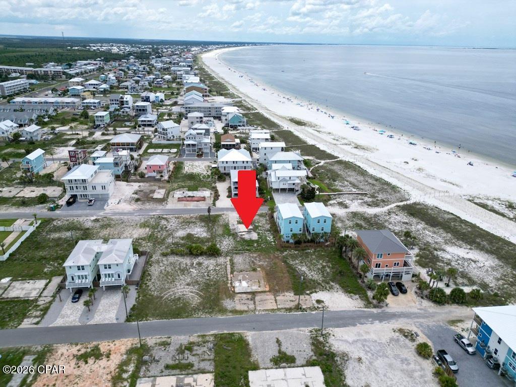 Perfect building site for your beach home. The lot is a level, cleared lot with 75' street frontage and 90' depth. Located as the 3rd lot from the beach on the beachside of Hwy 98, offering easy beach access and sunset views without crossing a major road -- ideal for families. Zoned High Density Residential. Approximately 99% of the parcel is landward of the Coastal Construction Line (CCL); DEP approval is unlikely to be required, so anticipated permitting will be through the City. Utilities are already in place and will require only a reconnection fee. Close to dining, shopping and sandy beaches. Miles of beach to explore and sunsets to enjoy right from your own porch.