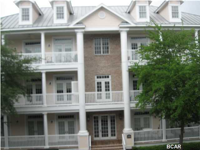Non-rental community. St. Andrews Bay living within the comfort & privacy of a gated community. This villas is on the second floor (elevator access) near the pool, boat ramp and THE BAY. Sit on your front porch & enjoy the peace & quite of this community. Villa comes with sub zero refrigerators, wine cooler, six burner gas Viking range, Bosch dishwasher, Ammana microwave & Scotsman ice maker. Floors are real hardwood, solid core doors, Pella windows, Kohler sinks & fixtures & granite counter tops. Even the curbs throughout the community are granite. Waterhaven, Owners Club includes a professional theater room, lg. LR with kitchen, exercise room, conference room & summer kitchen. The pool has a direct Bay view, beside the boat launch. Come experience front porch sitting & get to know  your neighbors.( Boat slips are available for purchase at the on-site Marina.)