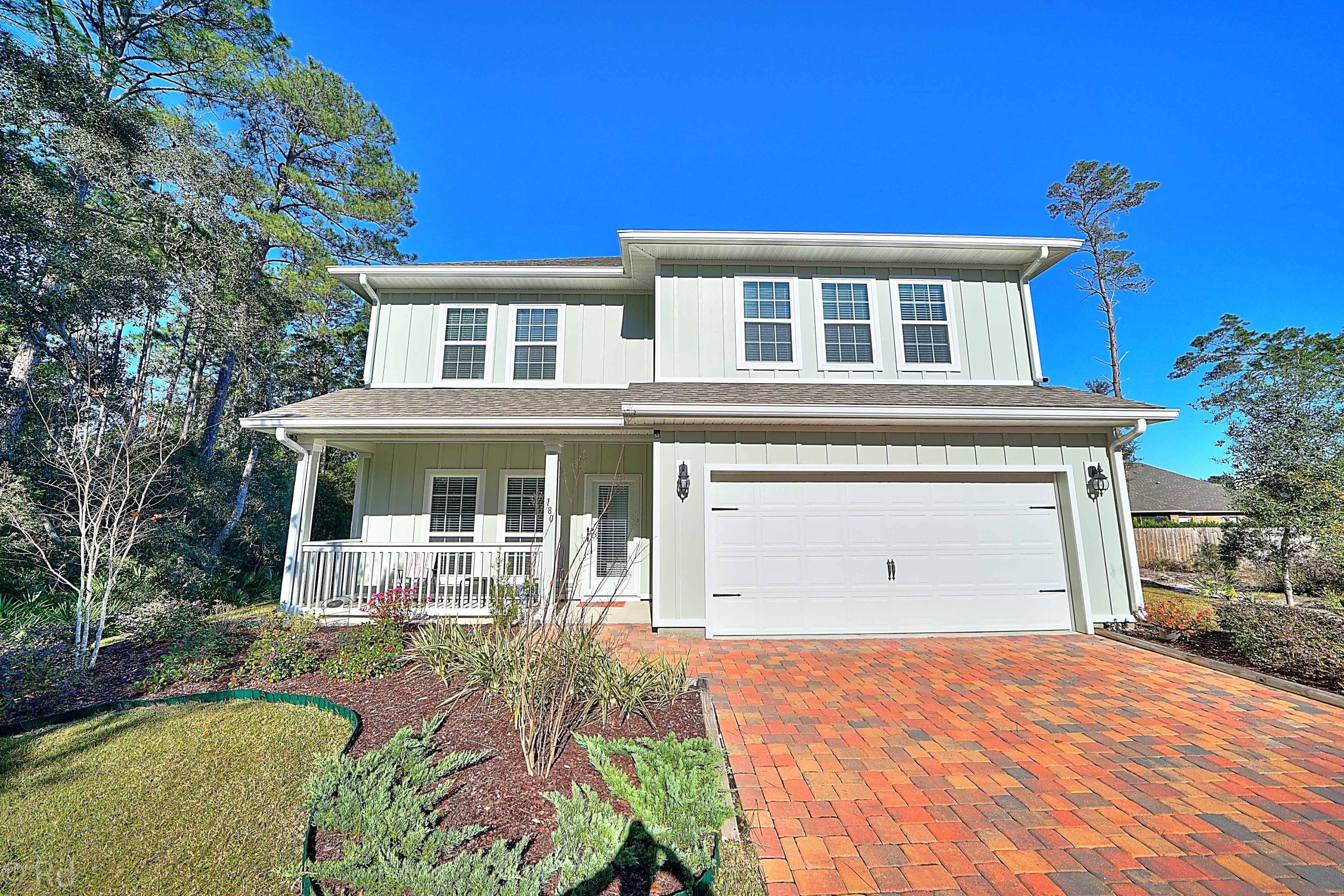 Team LeChef is proud to present this scrumptious delicacy with all of the most high-end ingredients. Be prepared to be amazed and ready to call the movers!! Santa Rosa Beach is a high demand location so close to shopping, the Beaches and fine dining. This home is situated so privately in the cul-de-sac of this quiet, quaint community! The street appeal of this home including a rocking chair front porch is already a clincher. Main level living is so desirable from the openness of the great room and dining to such a well-equipped kitchen fit for the ''chefs'' who really like to entertain. Kitchen includes 42' cabinetry to granite countertop to yes... a breakfast bar, a pantry, refrigerator, dishwasher and built-in microwave. Special ingredients also include beautiful floor, high ceilings Team LeChef is proud to present this scrumptious delicacy with all of the most high-end ingredients. Be prepared to be amazed and ready to call the movers!! Santa Rosa Beach is a high demand location so close to shopping, the Beaches and fine dining. This home is situated so privately in the cul-de-sac of this quiet, quaint community! The street appeal of this home including a rocking chair front porch is already a clincher. Main level living is so desirable from the openness of the great room and dining to such a well-equipped kitchen fit for the ''chefs'' who really like to entertain. Kitchen includes 42' cabinetry to granite countertop to yes... a breakfast bar, a pantry, refrigerator, dishwasher and built-in microwave. Special ingredients also include beautiful floor, high ceilings

Team LeChef is proud to present this scrumptious delicacy with all of the most high-end ingredients. Be prepared to be amazed and ready to call the movers!! Santa Rosa Beach is a high demand location so close to shopping, the Beaches and fine dining. This home is situated so privately in the cul-de-sac of this quiet, quaint community! The street appeal of this home including a rocking chair front porch is already a clincher. Main level living is so desirable from the openness of the great room and dining to such a well-equipped kitchen fit for the "chefs" who really like to entertain. Kitchen includes 42' cabinetry to granite countertop to yes... a breakfast bar, a pantry, refrigerator, dishwasher and built-in microwave. Special ingredients also include beautiful flooring, high ceilings, crown moldings, perfected lighting and additional closet space. From the dining area, enjoy the serenity on your screened-in-porch!! One of the top requests on a menu is a huge first floor master bedroom and large walk-in closet and you have it here! The master bath consists of a double vanity, tiled shower for two, separate tub and utility closet.

But wait..there is more... Notice the wrought iron spindles on the hardwood floor staircase leading to the room you will not want to leave. It is not a loft but a 23 x 17 bonus/recreation room!! Feeding off of this delight are three additional bedrooms with two more baths. One has its own bath and the other two adjoin one bath and each bedroom has a walk-in closet. Well portioned-size laundry room upstairs and seller is leaving the washer and dryer, too!

Additional condiments in this recipe is seasoned with a Rinnai tankless water heater, high efficient appliances and HVAC, irrigation system, brick pavered driveway and garage door openers. Yes.. Team LeChef is really cookin' hot properties and the only missing ingredient is YOU!