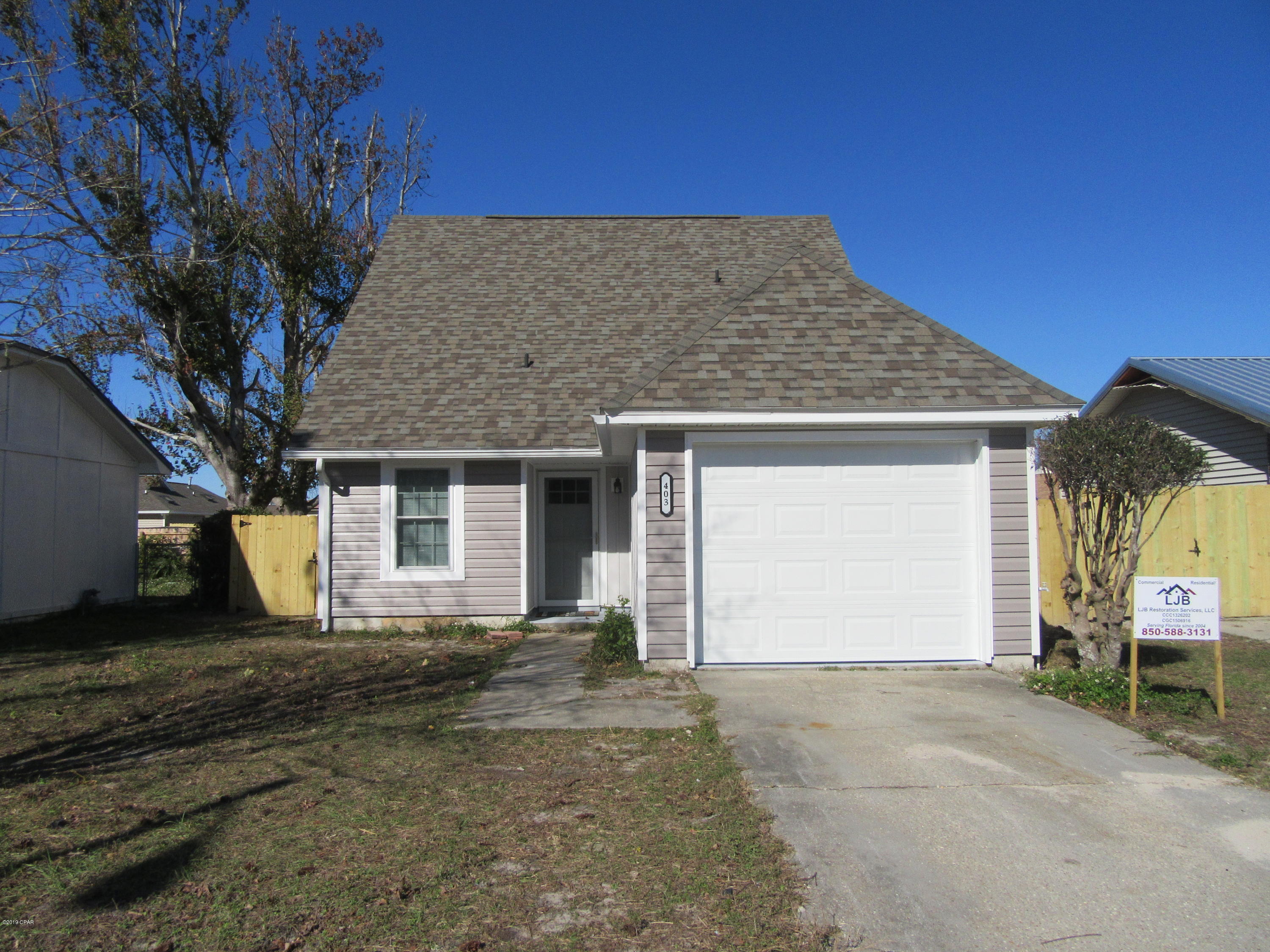 This beautiful completely renovated 3 bedroom 2 bath home is convenient to Tyndall AFB, schools, shopping, recreation, etc...The Master Bedroom is on the first floor while the two additional bedrooms occupy the second floor. All property sizes and ages are approximate, please measure and/or verify if important. School assignments are subject to change, please check with Bay County for most accurate information. Deposit is the same as the rent. Pets allowed with owner approval and NON REFUNDABLE pet fee applies per pet. Breed restrictions apply.