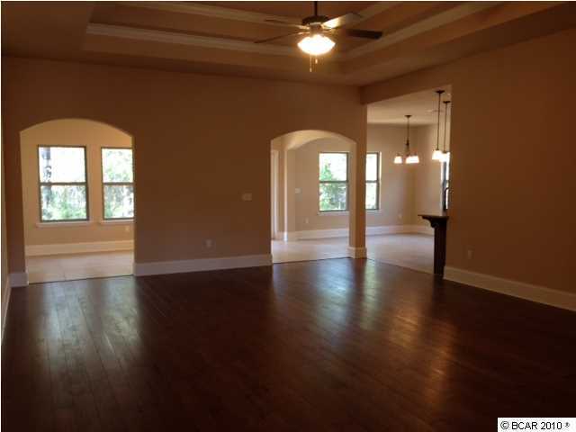 NEW CONSTRUCTION. 3 BEDROOMS AND 2 FULL BATHS PLUS 1/2 BATH. THIS SPLIT BEDROOM HOME COMES WITH FOUR SIDED BRICK EXTERIOR, DOUBLE CAR GARAGE, FABRIC SHIELD HURRICANE PROTECTION, FULLY SODDED YARD, 9' CEILINGS, GE APPLIANCES, GARBAGE DISPOSAL, RECESSED LIGHTING, CEILING FANS, PLUS MUCH MORE. Not all 25 homesites are listed call agent for information on any of them.