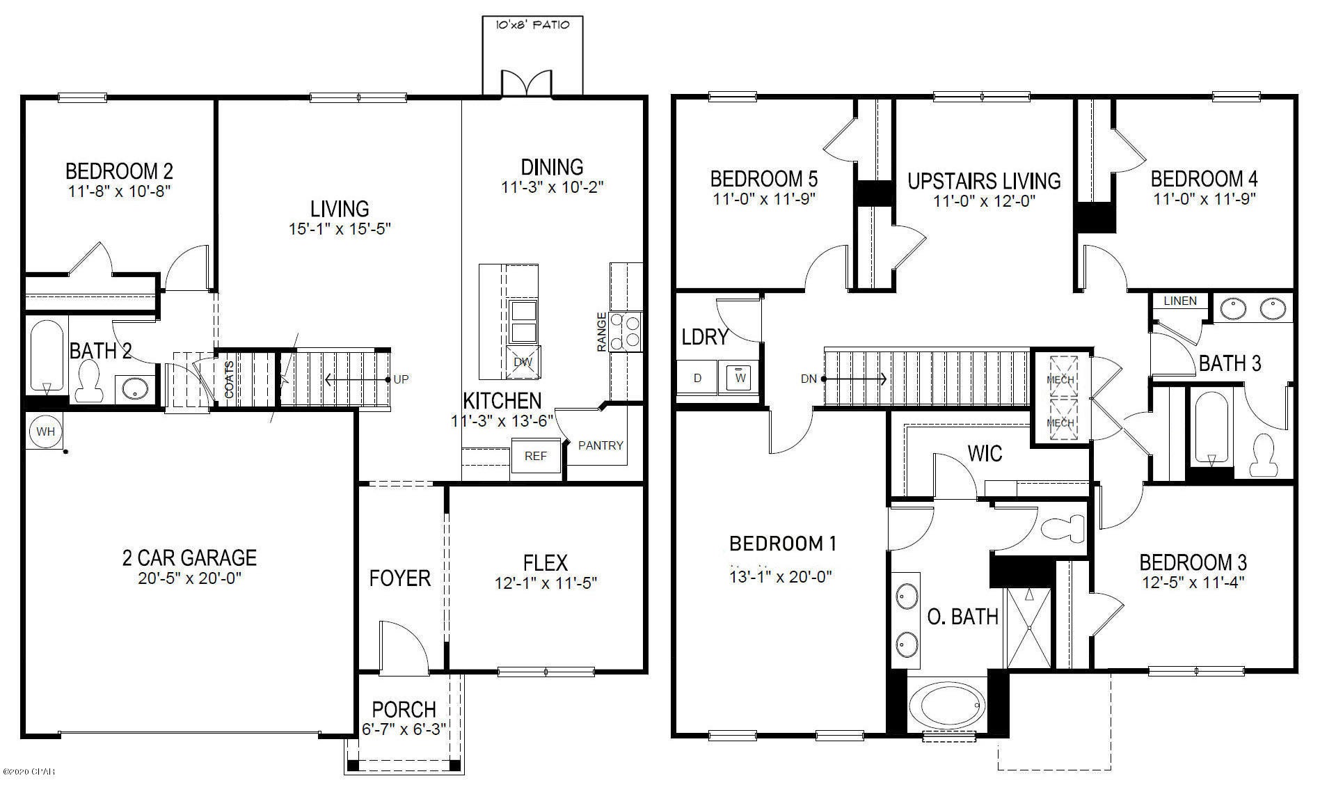 Welcome to the newest phase in Olde Town Village! The Hayden is a 5 bedroom, 3 bath, 2 car garage floorplan.  As you enter through the foyer, you will find a large open living space joined by a gorgeous dining and kitchen area with Whirlpool stainless steel appliances. Bedroom 1 is located on the second floor of the home and features a bath with a garden tub, separate shower, dual vanity sinks and large walk in closet. Standard features of this home also include; vinyl flooring throughout, carpet on the stairs, hallways, bedrooms, laminate countertops, and traditional 8' ceilings. This home also includes a standard smart home package with Echo Dot device, kwikset keyless entry, Qolsys touch panel and Skybell Doorbell. Pictures, photographs, floor plans, elevations, features, colors and sizes are approximate for illustration purposes only and will
vary from the homes as built. Home and community information including pricing, included features, terms, availability and
amenities are subject to change and prior sale at any time without notice or obligation. For Move-In/Completion Estimates:
Ready dates are estimates only. Timing of completion of construction and buyer move-in are subject to contingencies
contained in home purchase agreement and governing jurisdictions issuance of a certificate of occupancy and may change due to forces majeures and other delays or disruptions outside the reasonable control of the Builder.