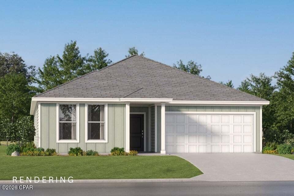 Entered for comp purposes only. Discover incredible value in this brand new home located in a desirable new community in Freeport. The Springsteen floorplan features 4 bedrooms, 2 full bathrooms, and a flex room perfect for a home office, bonus space, or playroom. This thoughtfully designed home also includes a 2-car garage and a spacious covered back porch--ideal for outdoor living. Inside, enjoy high-end finishes such as quartz countertops, stainless steel appliances, and white shaker-style cabinets. The Hardie Board exterior offers timeless curb appeal and durability.