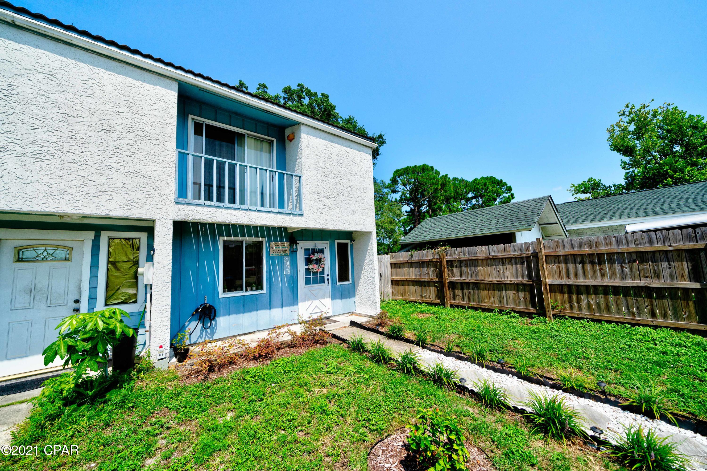 Seller offering $5000 concession with acceptable offer that closes by October 1!



Great opportunity to own an affordable townhome within 1000 feet of the worlds most beautiful beaches, while having NO HOA. Short term rentals allowed, located in County Jurisdiction.



This 2 bedroom, 1.5 bath end-unit townhome has its own FENCED BACKYARD, designated parking spots and NEW AC installed in the past year.



Washer and dryer hookup inside- washer and dryer included with the right offer. Due to long distance move- seller willing to sell unfurnished or furnished.



Located only minutes from Public Boat Ramp with GULF ACCESS and access to SHELL ISLAND. Only minutes from the hub of Panama City Beach nightlife, including Newbies, Longboards, Hammerhead Freds, and many great restaurants!
