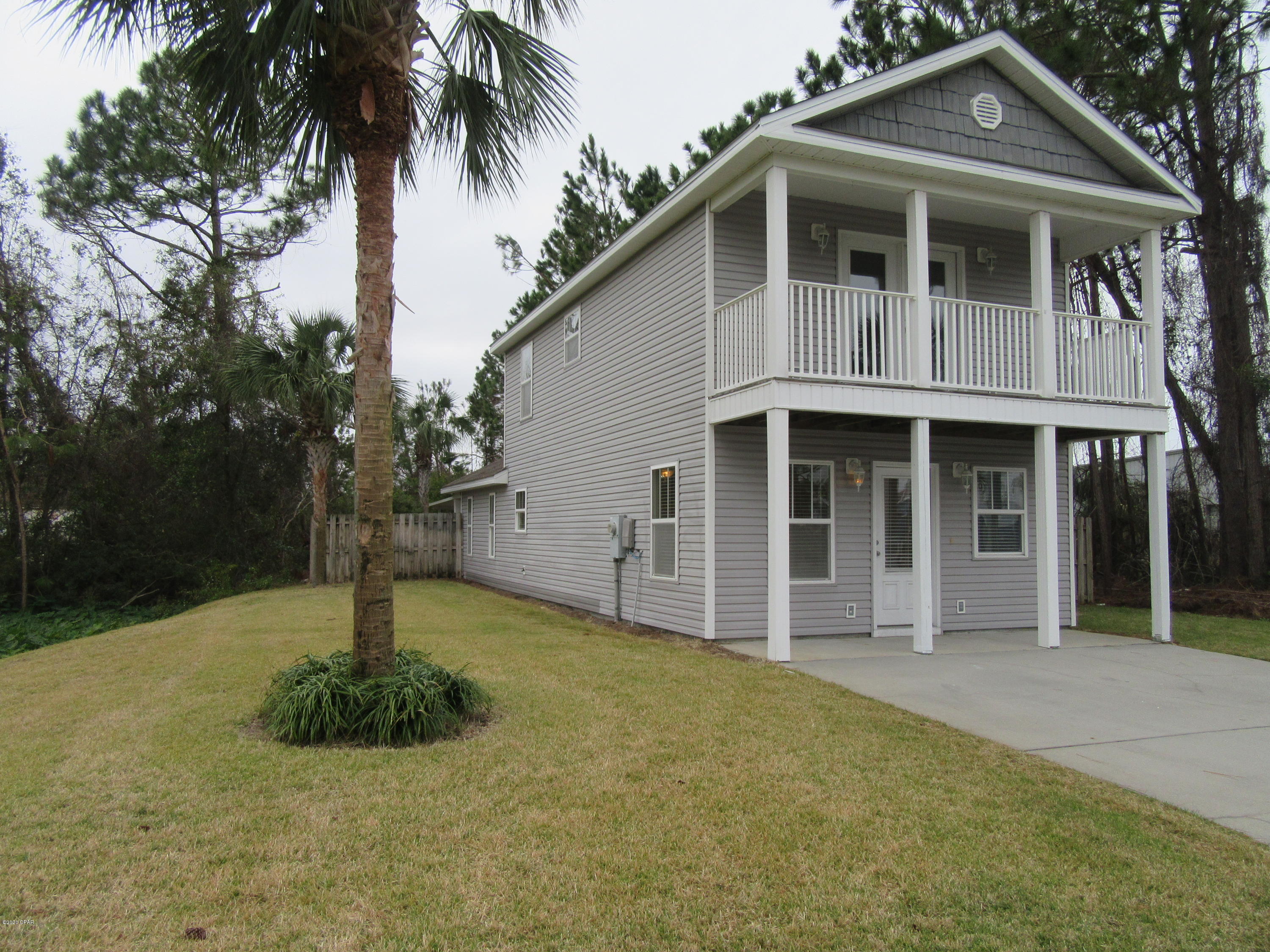 Attractive 3 bedroom 2.5 bath home in the highly desirable gated community of Sterling Cove. Home is in excellent condition and features an open floor plan, spacious living area, master bedroom is on the first floor, second bedroom offers a balcony. All property sizes and ages are approximate, please measure and/or verify if important. School assignments are subject to change, please check with Bay County for most accurate information. Deposit is the same as the rent. Pets allowed with owner approval and NON REFUNDABLE pet fee applies per pet. Breed restrictions apply.