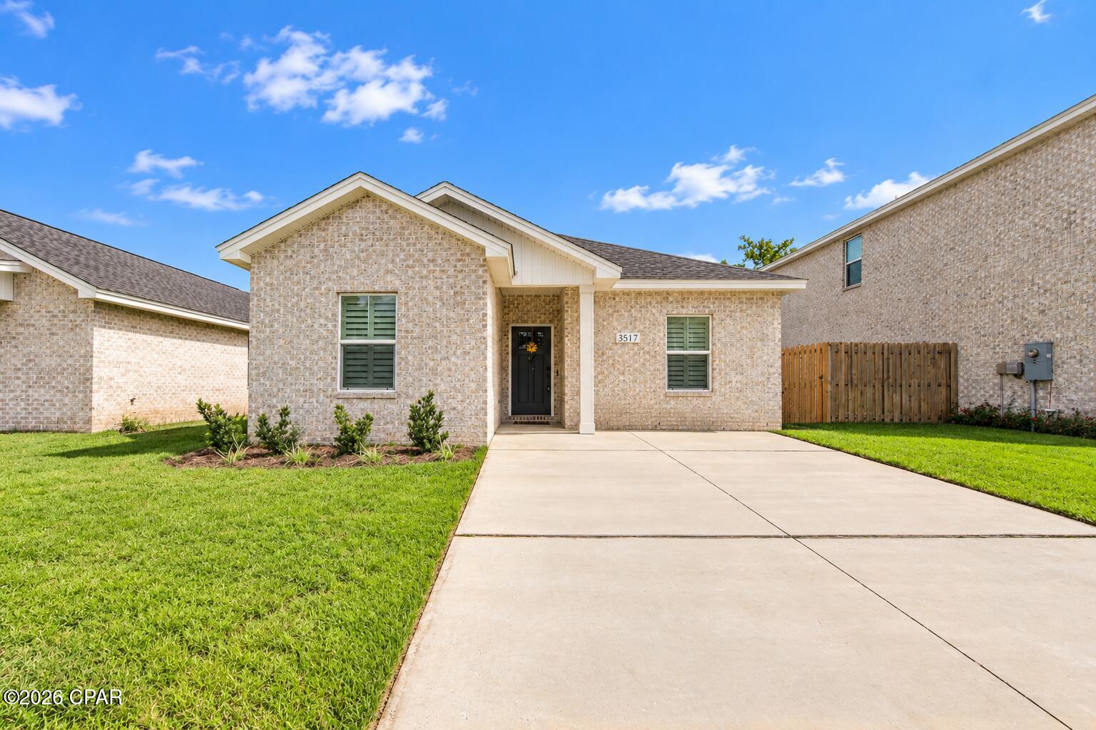 Welcome to 3517 Mill Point Cove, located in the Mill Point subdivision! This well-maintained 4-bedroom, 2-bath home offers 1,421 square feet of comfortable living space and is available for $2,250 per month.

The home features a functional, open layout with plenty of room for both everyday living and entertaining. The kitchen is equipped with ENERGY STAR® appliances, offering modern convenience with energy efficiency in mind. Four bedrooms provide flexibility for family, guests, a home office, or additional living space.


Enjoy the comfort of a move-in-ready home in an established neighborhood.  Conveniently located with easy access to Tyndall AFB, local hospitals and medical facilities. 

Don't miss your opportunity to make 3517 Mill Point Cove your next home.